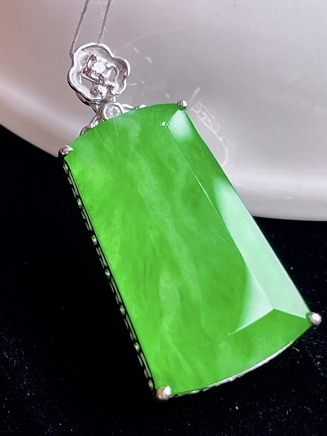 ️ 缅绿无事牌 花色灵动 色绿无比：33.5/17/6.8，超值