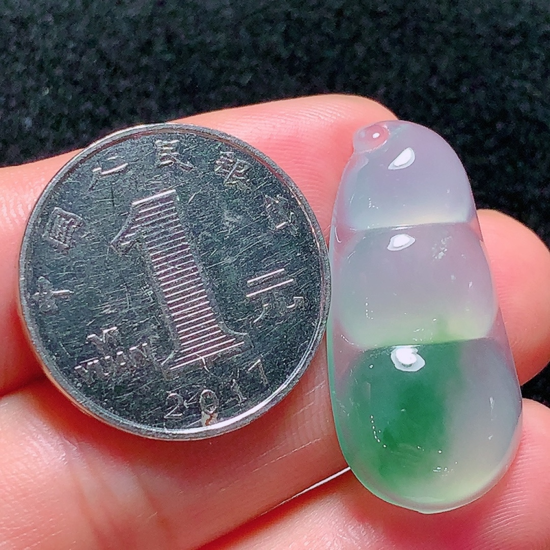 ️福豆，种老水头好，又冰又润，饱满无裂，尺寸：32.1/16.1/5.9mm，ss50182a