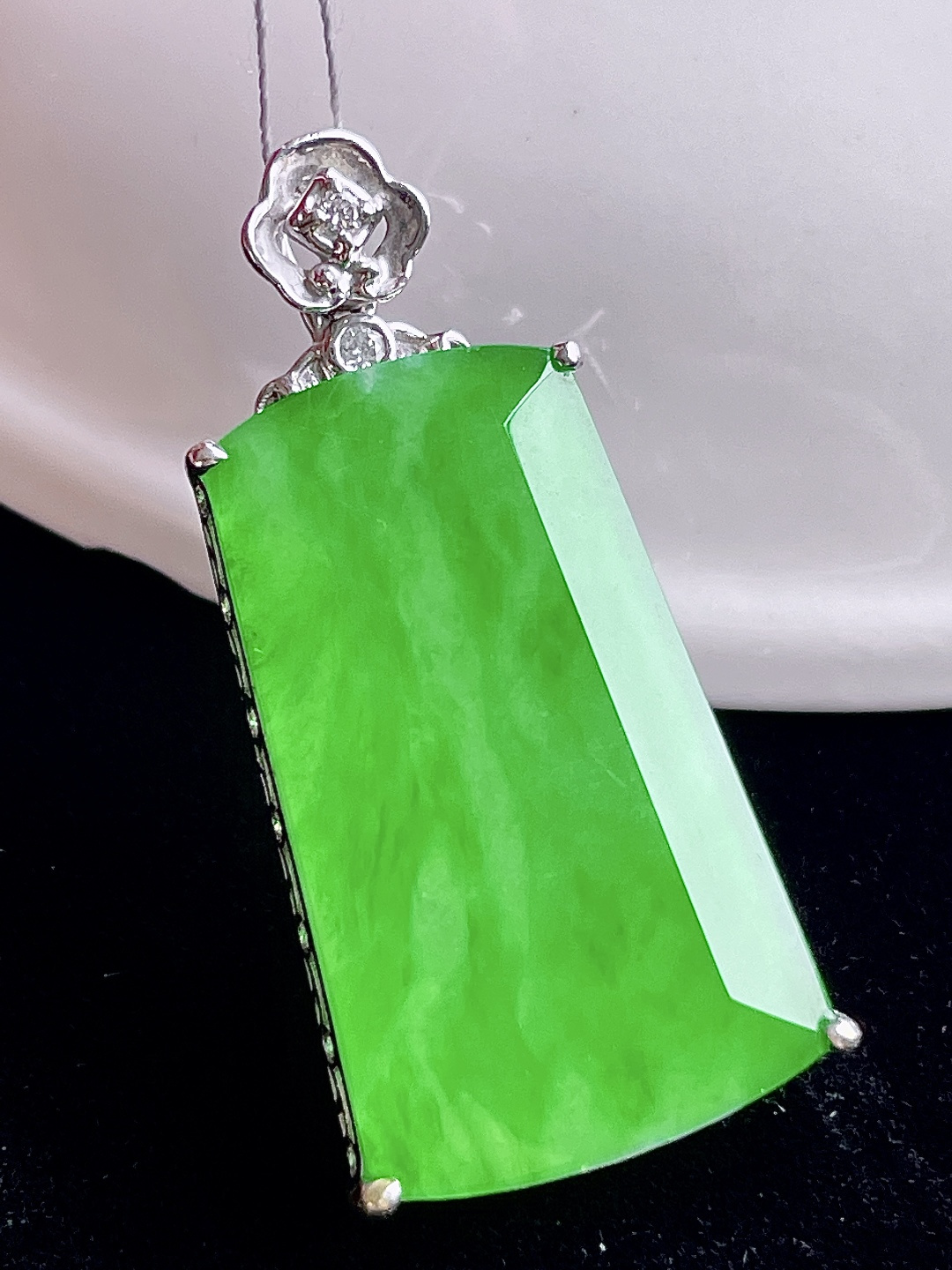 ️ 缅绿无事牌 花色灵动 色绿无比：33.5/17/6.8，超值