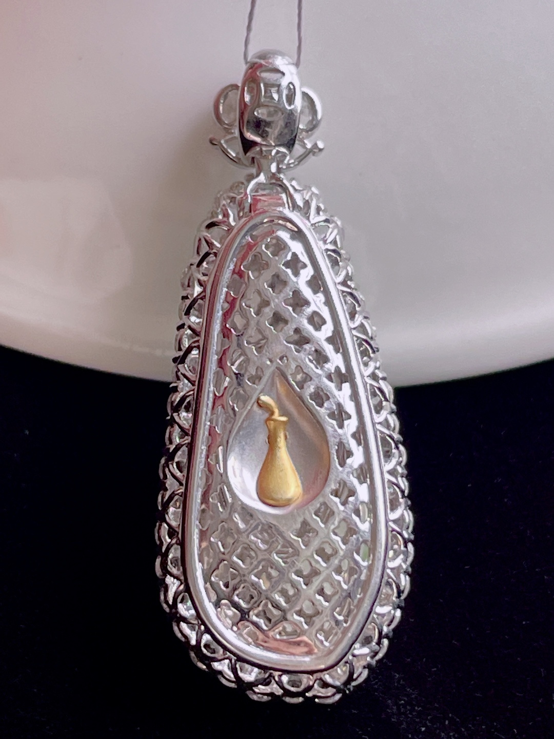 ️ 缅甸福瓜 色绿无比 饱满圆润 整体：37/14.3/10.5 裸石：25.5/11.6，超值