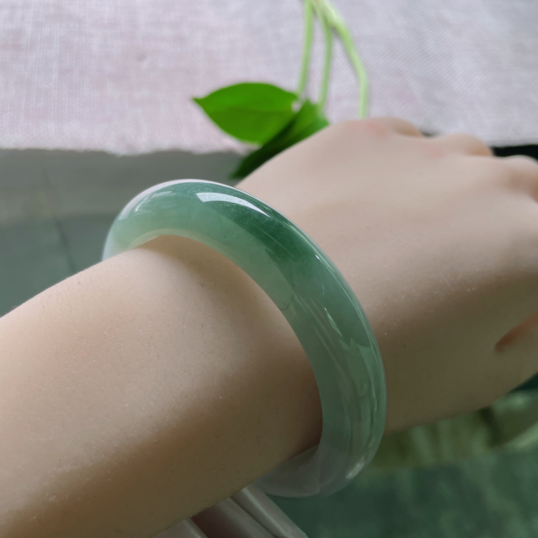 52.6/12.2/8.5油青正圈，半山水有相逢，水润，细腻，贵气，皮纹，ss49254a