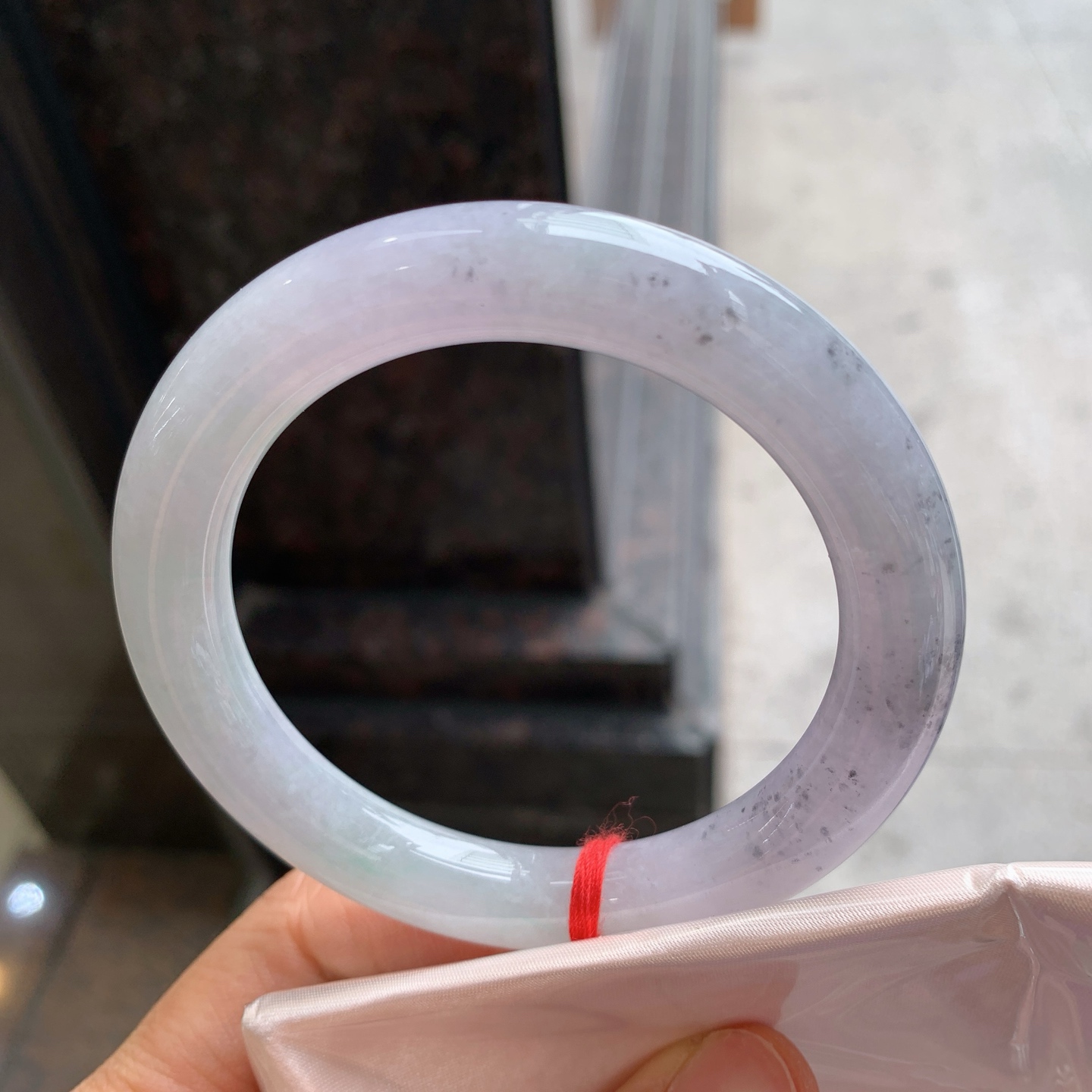 圆条粉紫带乌鸡 无裂 尺寸：57.5/10.5  版型好