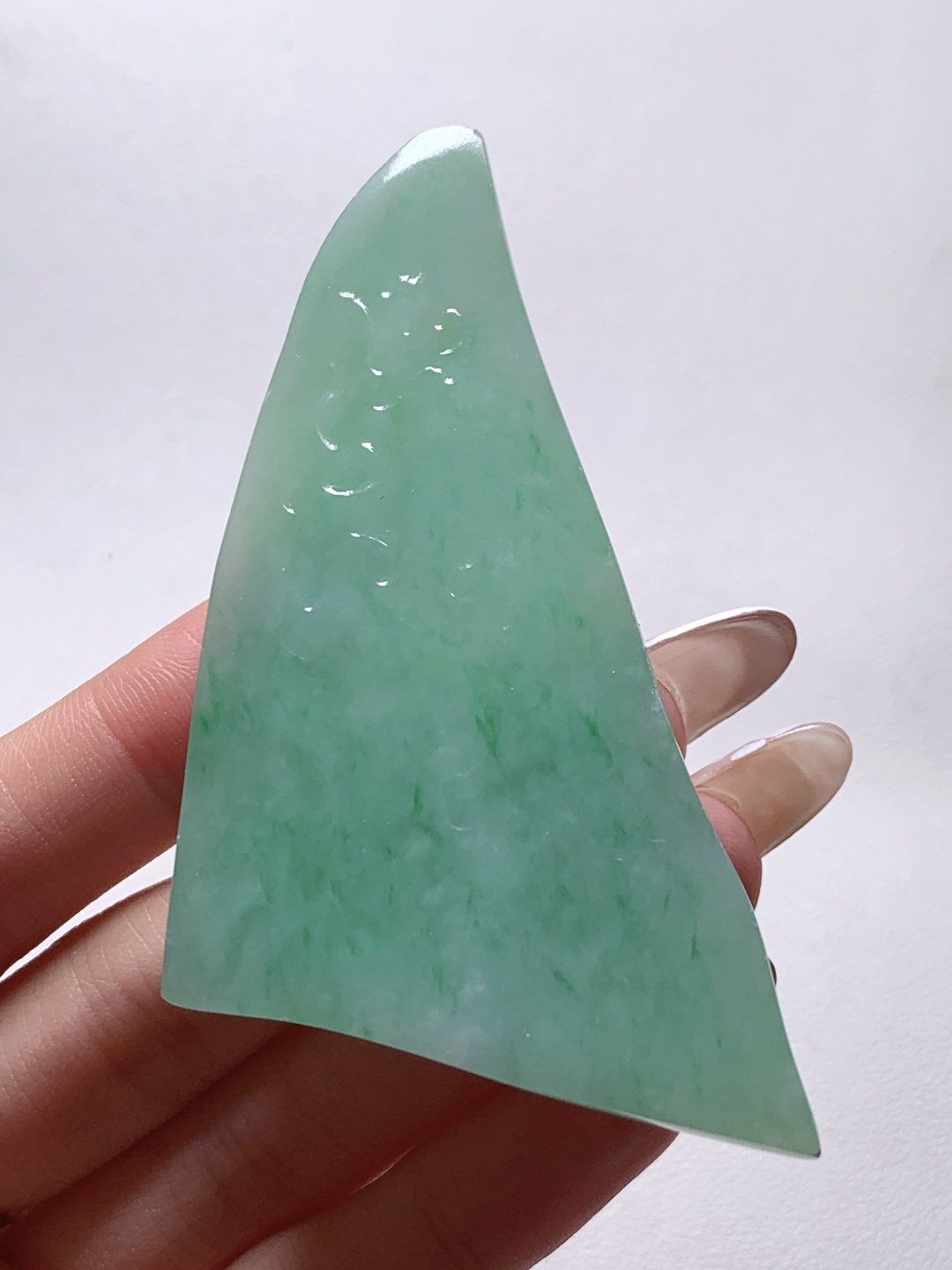 飘绿花/牌子料/片料/板料/特色料，可做牌子、人物、山水、动物、花件……等推荐参考，77.3-55-