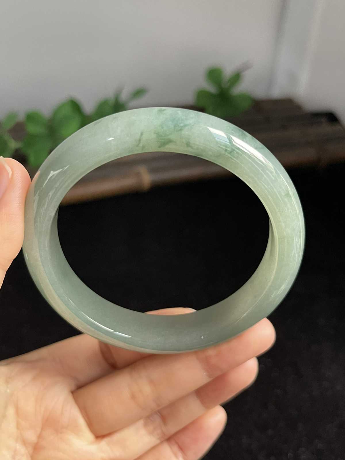 正圈59.6圈口，翡翠手镯