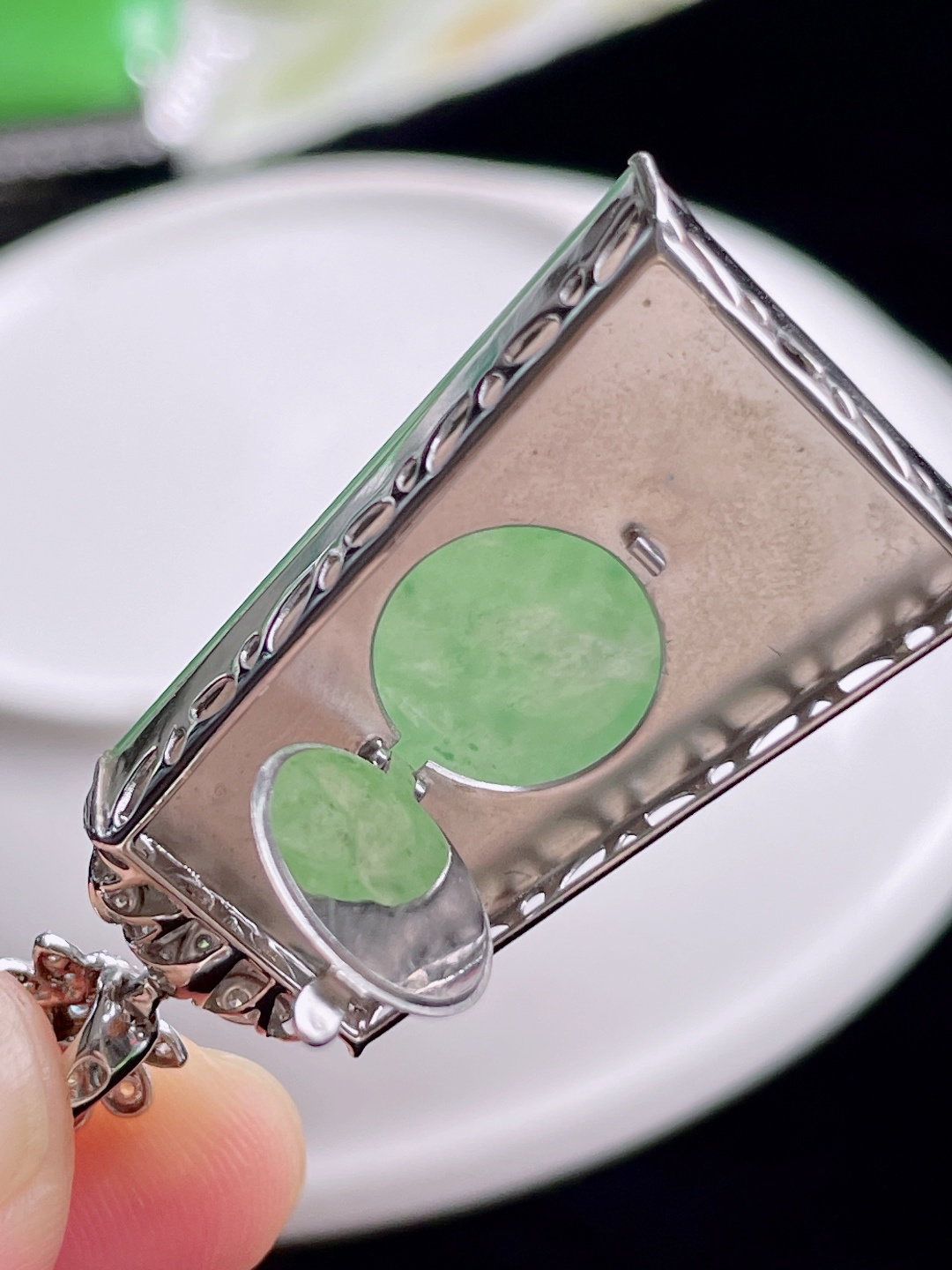 ️ 缅绿无事牌 起胶无裂 色绿无比，41.5/19/6.8，超值，ss