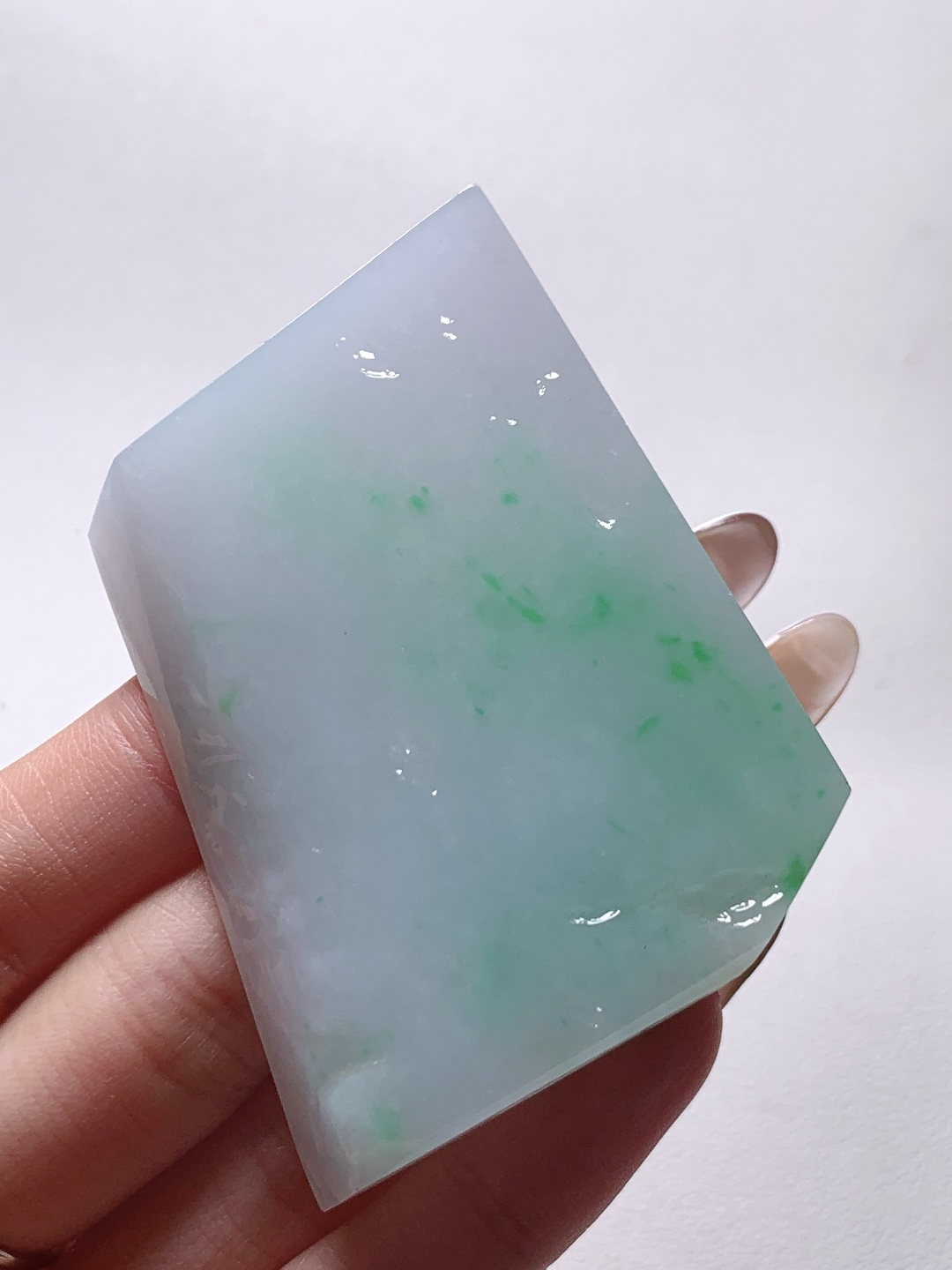 飘绿花/冰飘花/牌子料/片料/板料/特色料，可做牌子、人物、山水、动物、花件……等推荐参考，67.7