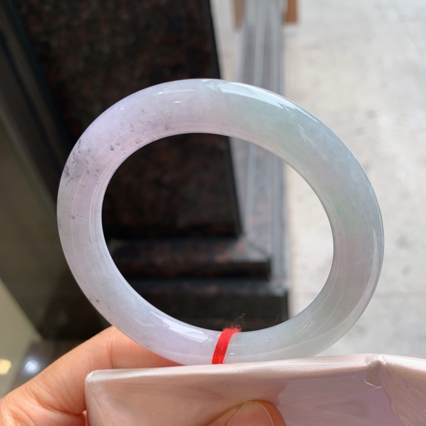 圆条粉紫带乌鸡 无裂 尺寸：57.5/10.5  版型好