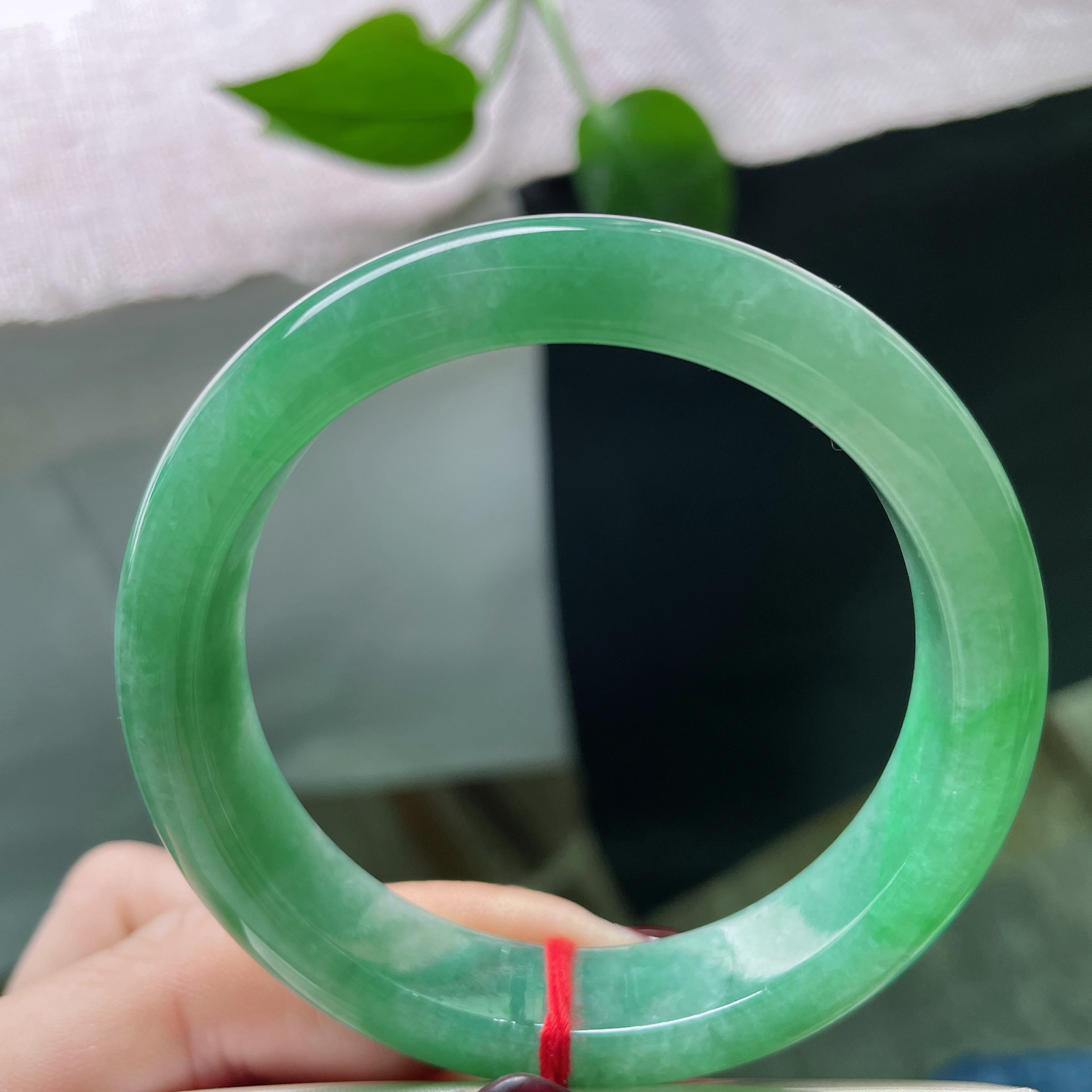 54.5/12.5/8.1，绿底正圈，水润，瑰姿艳逸，万古长青，经典永不过时，皮纹，ss51694a