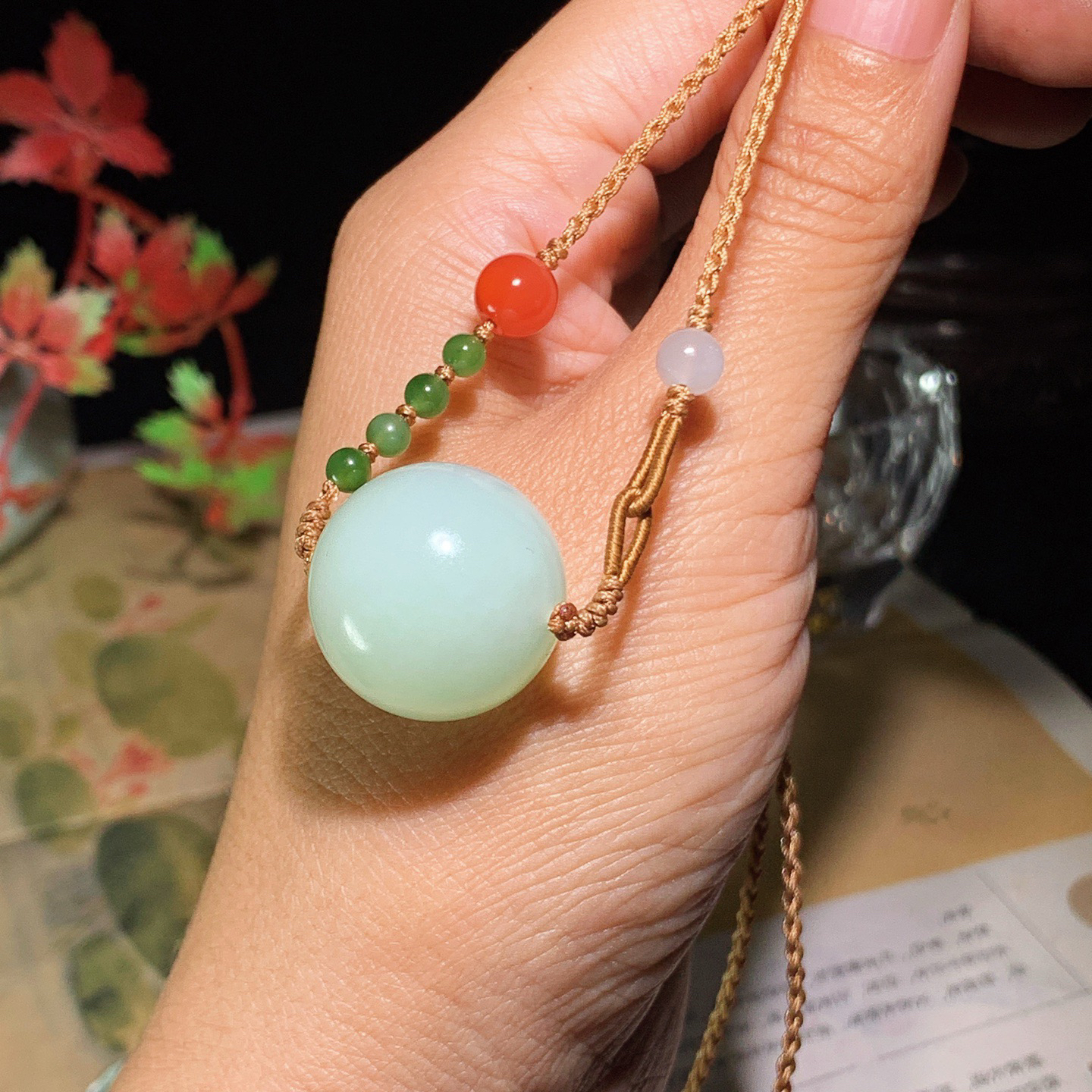 和田玉白玉转运珠单珠挂件 尺寸21重17.5克 玉质细腻油润。手推出油。佩高端典雅。lt2060422