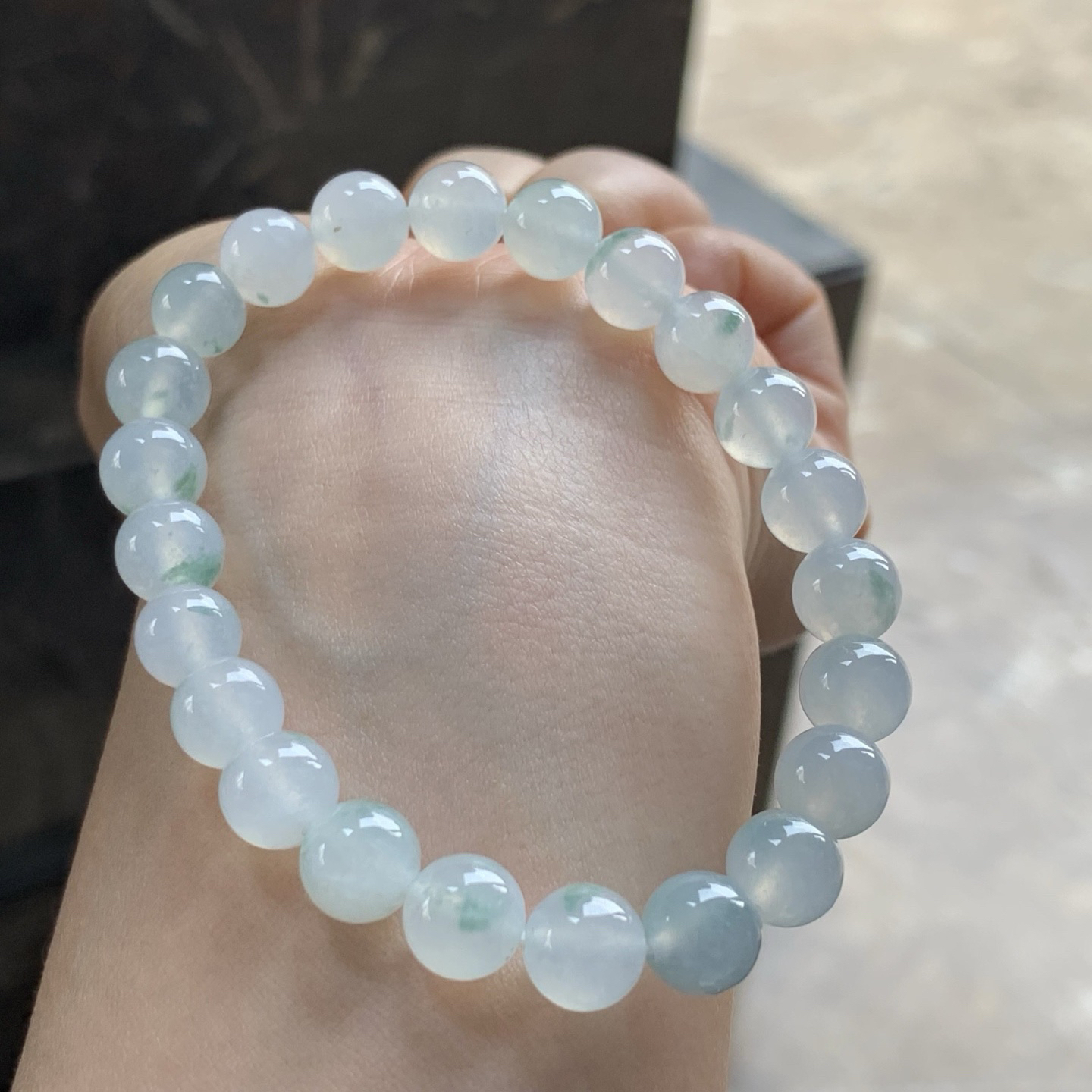 冰飘花手串^_^清新