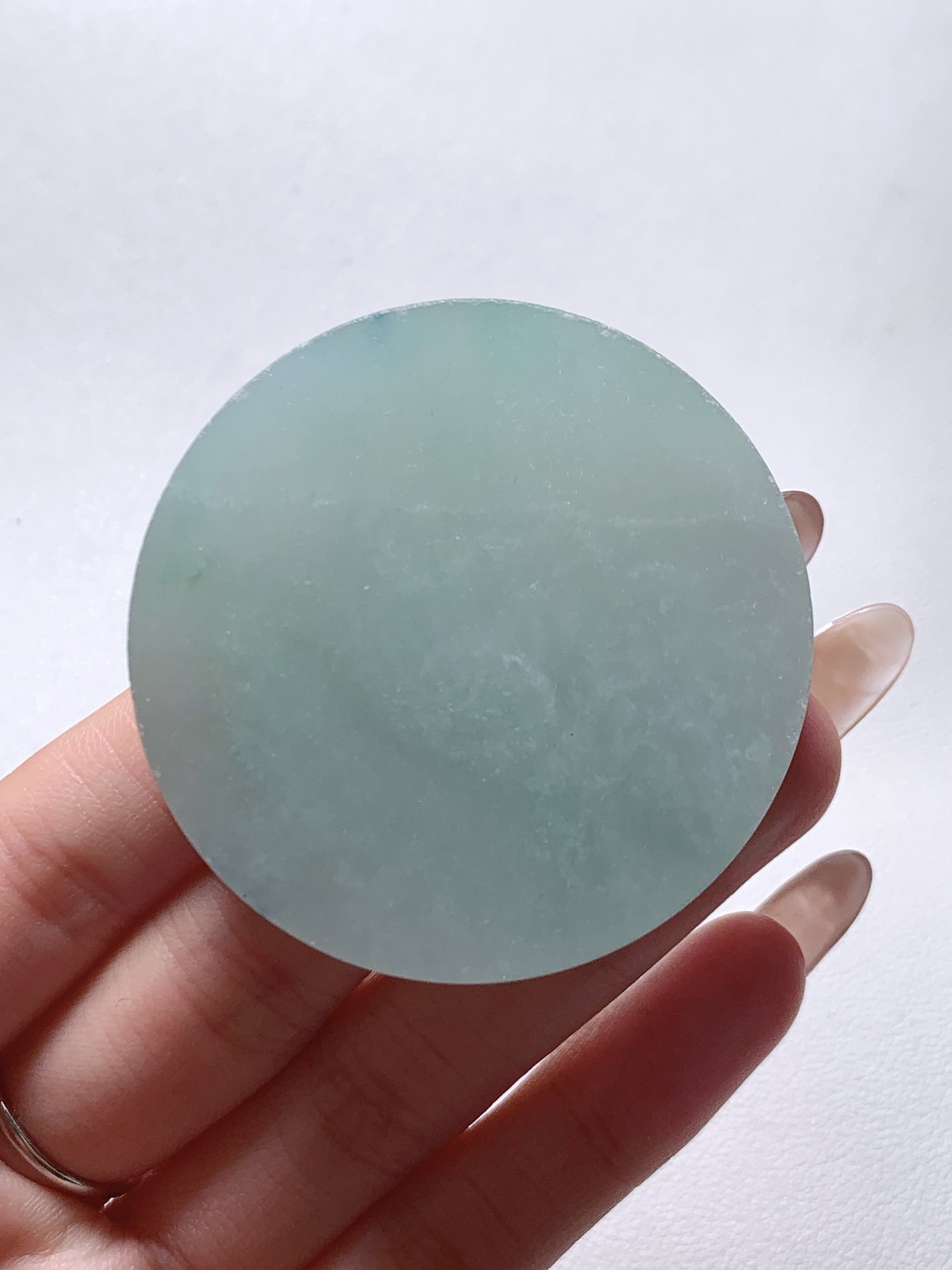 冰飘花 /牌子料/镯心料/特色料，可做牌子、人物、山水、动物、花件……等推荐参考，52.2-13.9