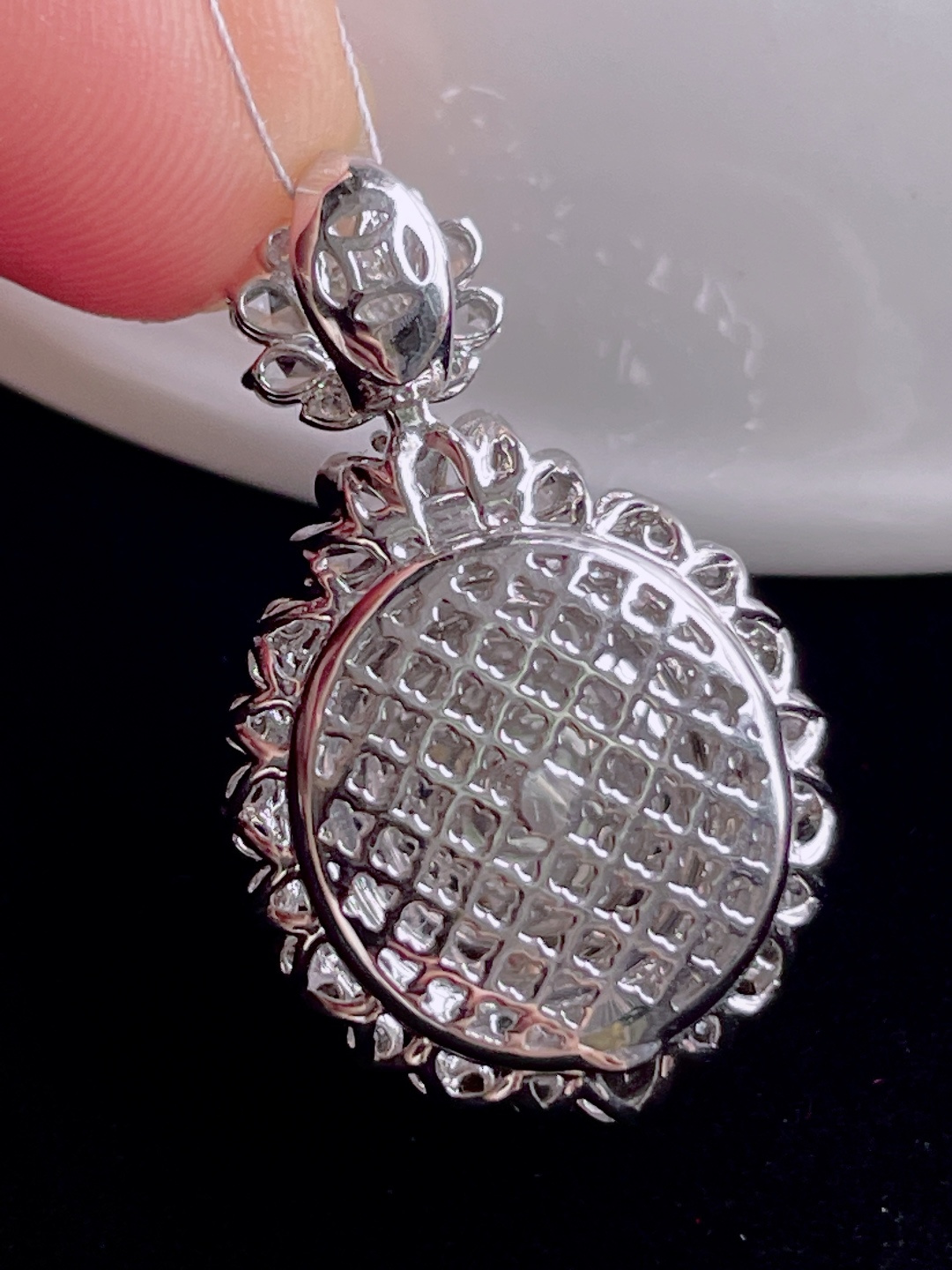 ️ 玻璃种蛋面 起光通透 无裂：28/17/13.7，裸石：12.5/11/5.7，超值