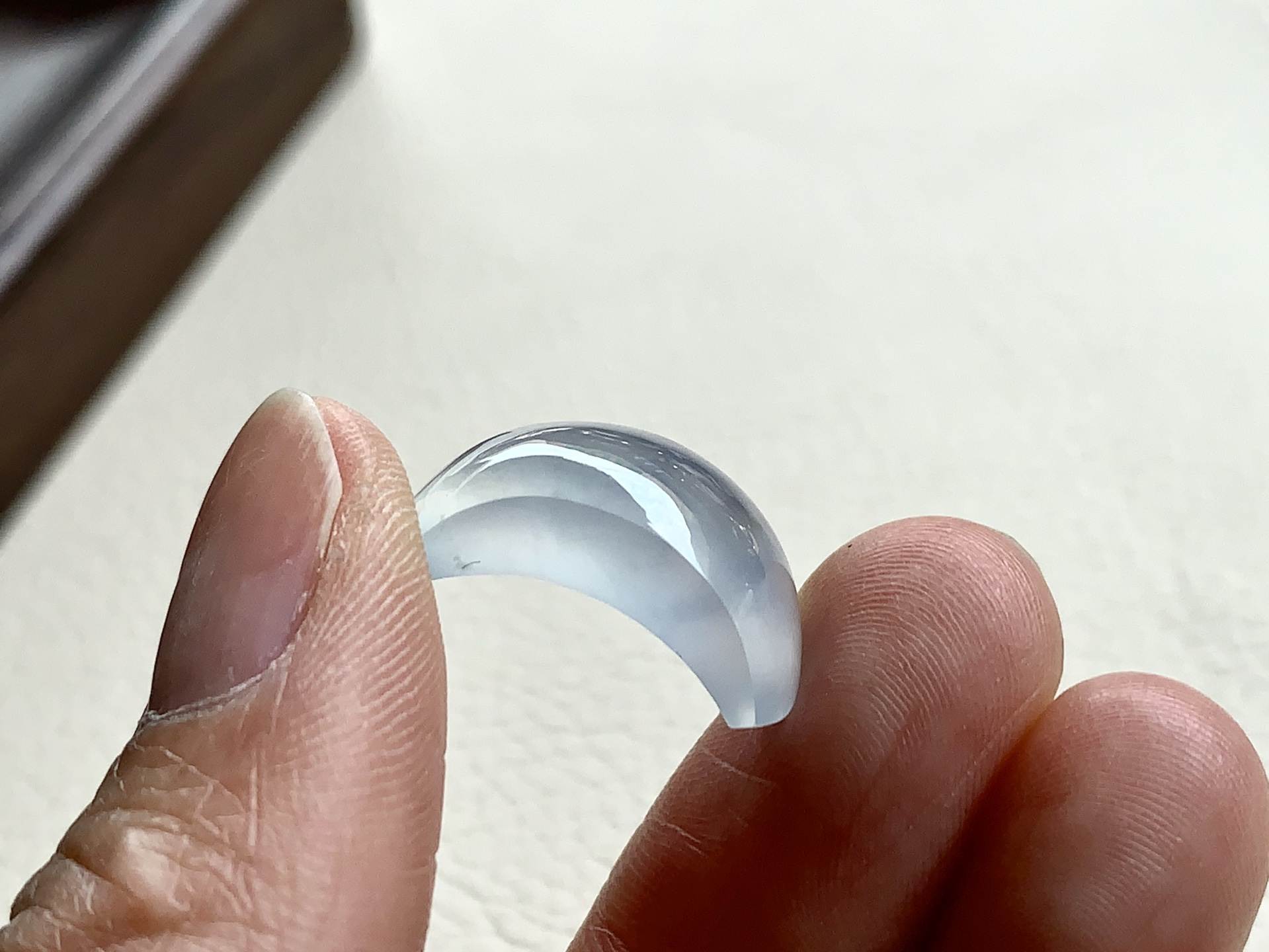 ️ 冰种马鞍，用料厚实，种水极好，尺寸20.8×8.2×6