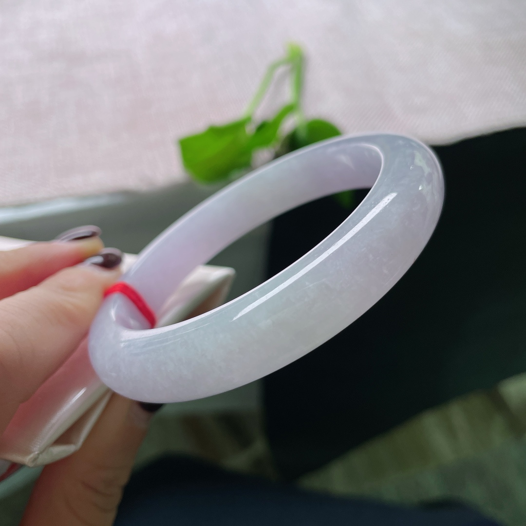 59.8/11.8/8.6，正圈，大圈口，腕间一抹紫，半是仙气半是诗。晶体纹，ss51705a