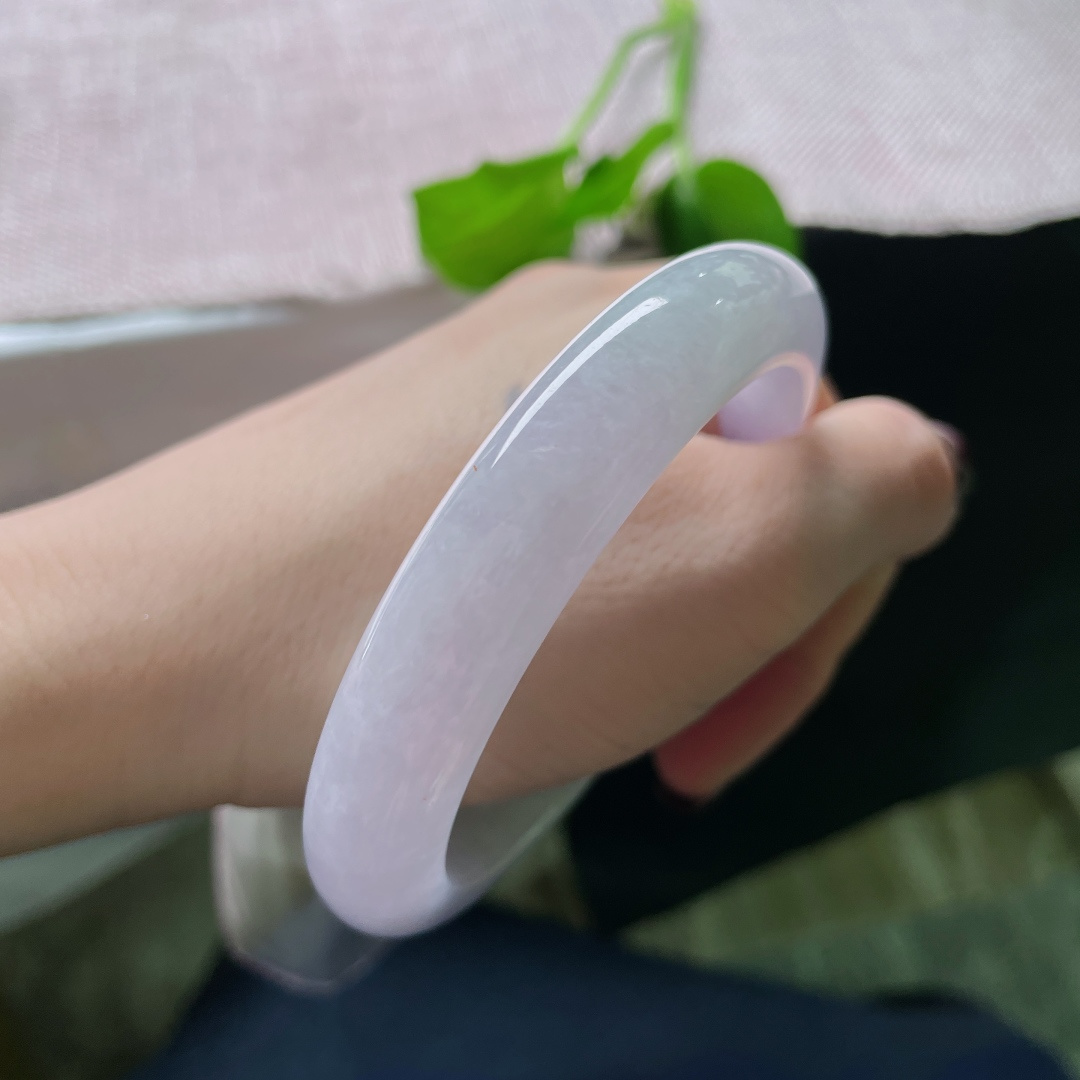 59.8/11.8/8.6，正圈，大圈口，腕间一抹紫，半是仙气半是诗。晶体纹，ss51705a