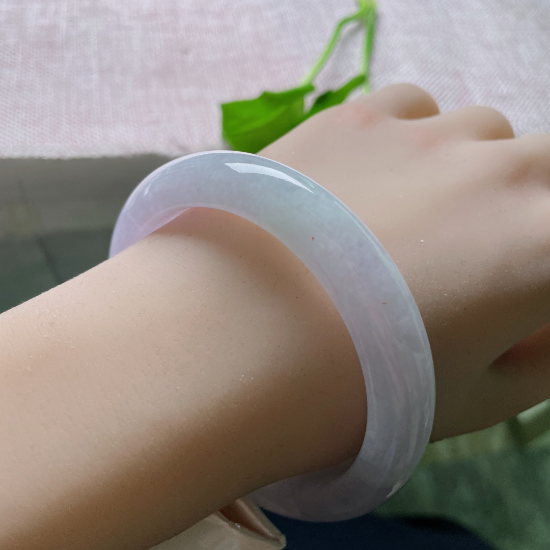 59.8/11.8/8.6，正圈，大圈口，腕间一抹紫，半是仙气半是诗。晶体纹，ss51705a