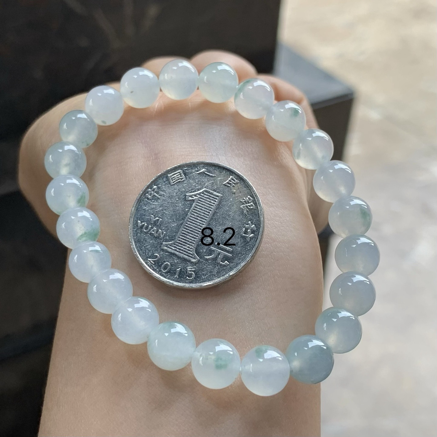 冰飘花手串^_^清新