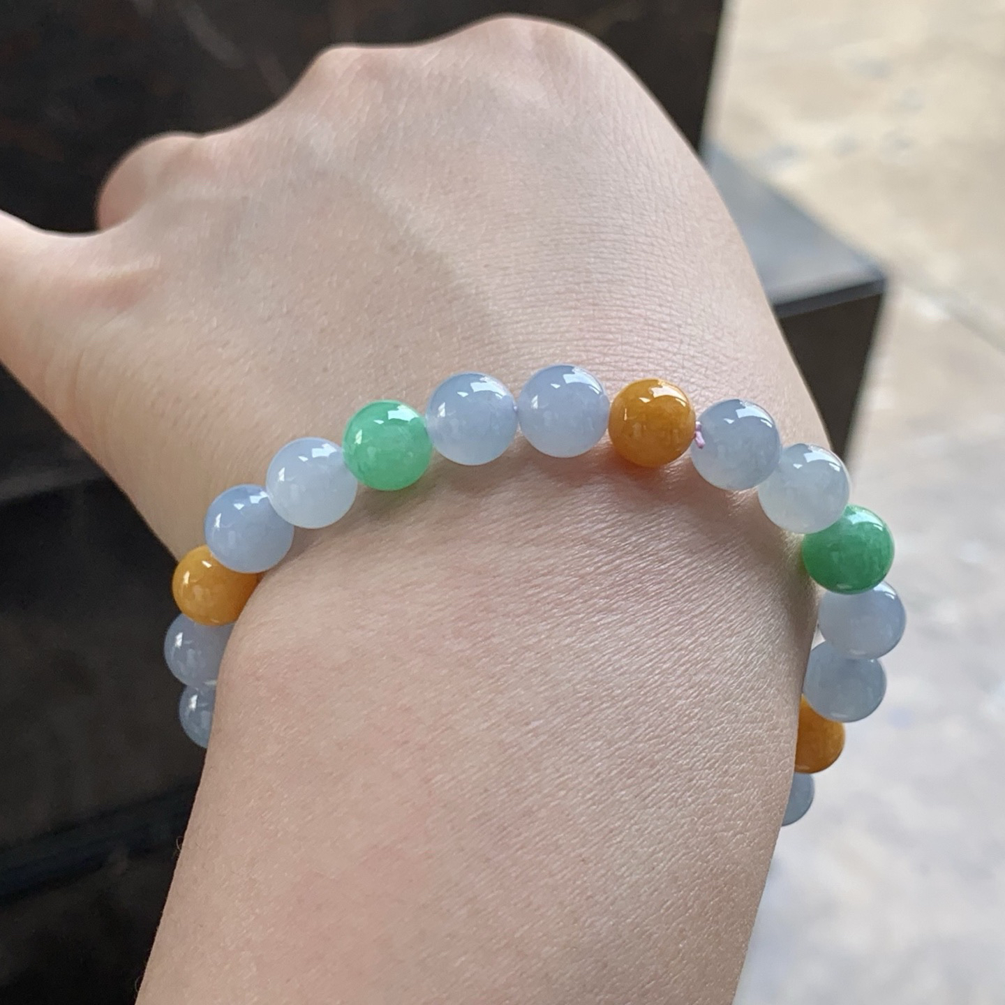 多彩手串^_^鲜艳