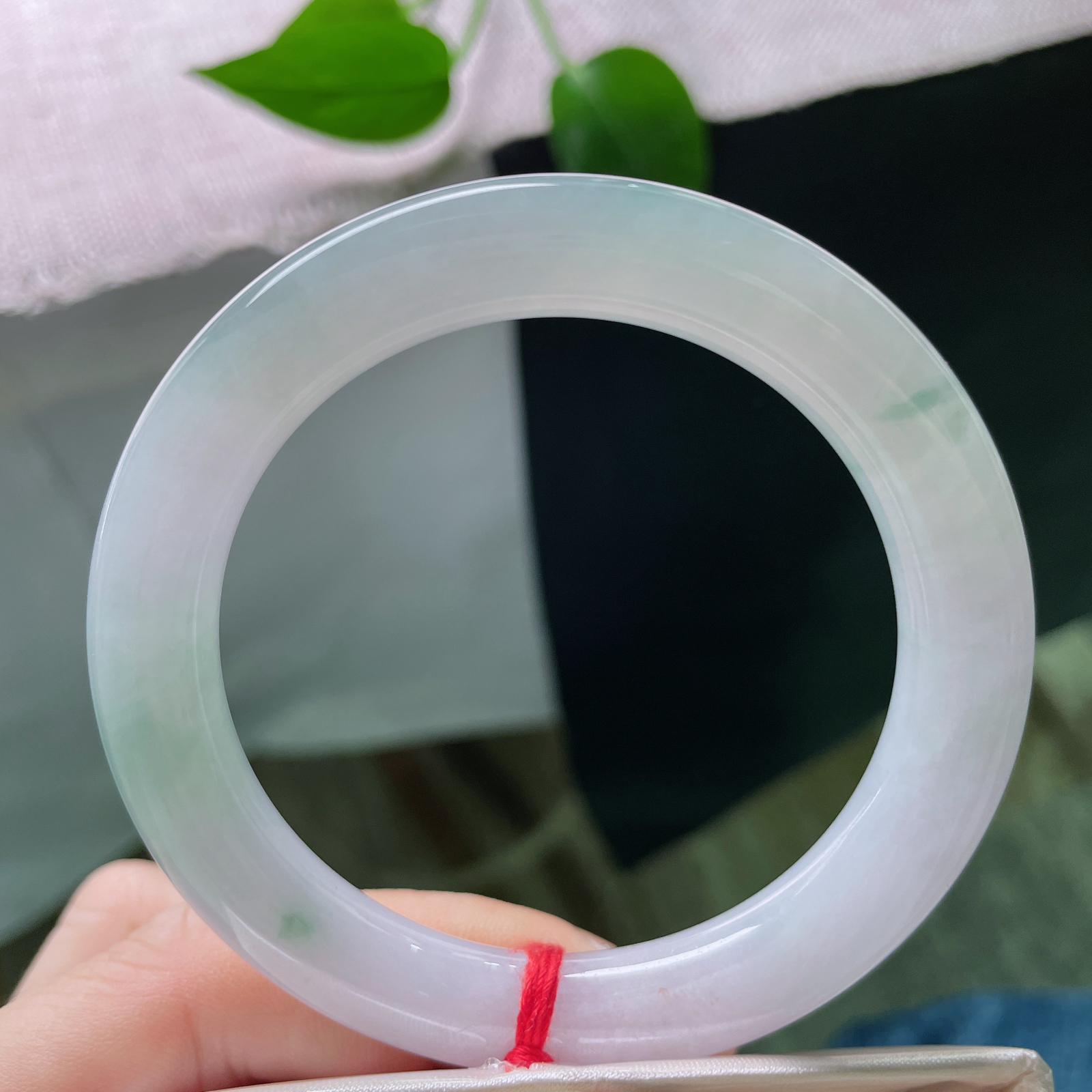 54.9/9.7紫罗兰圆条，温柔仙美，水润，种老，玉润镯圆，平安顺遂，ss51853a..