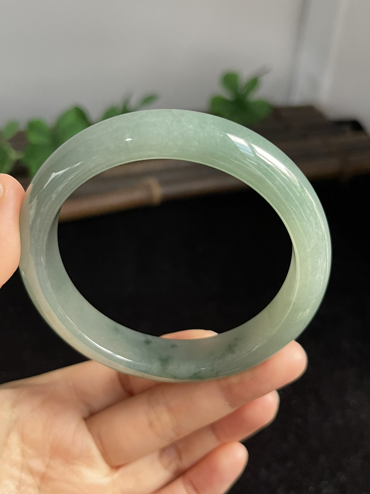 正圈59.6圈口，翡翠手镯