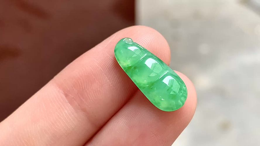 金丝阳绿福豆 18*7.5*3 完整