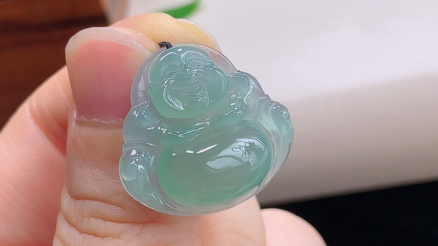 ️ 笑佛，尺寸22.5-21.5-5.4mm，包A附证书