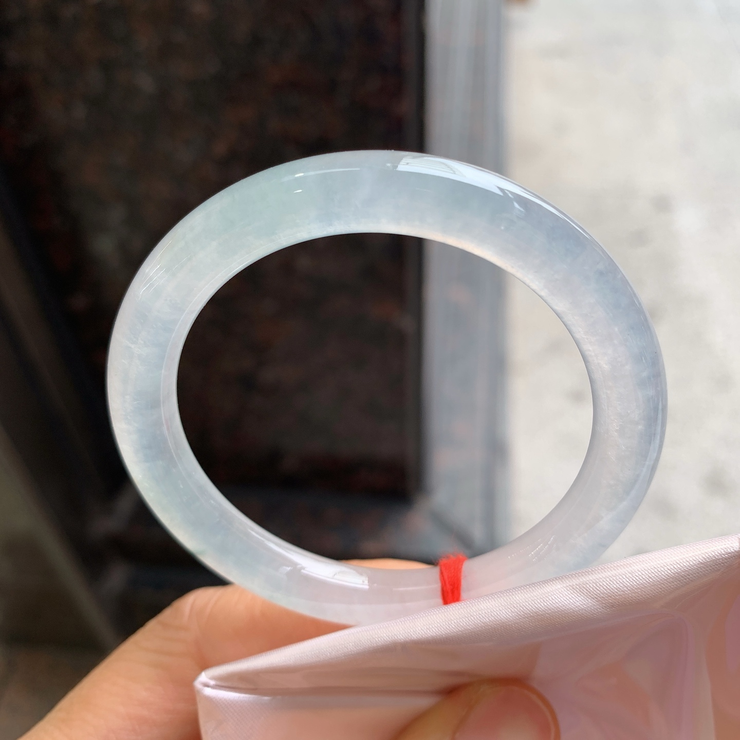 圆条冰飘花 无裂 尺寸：50.2/7.5/8 冰润