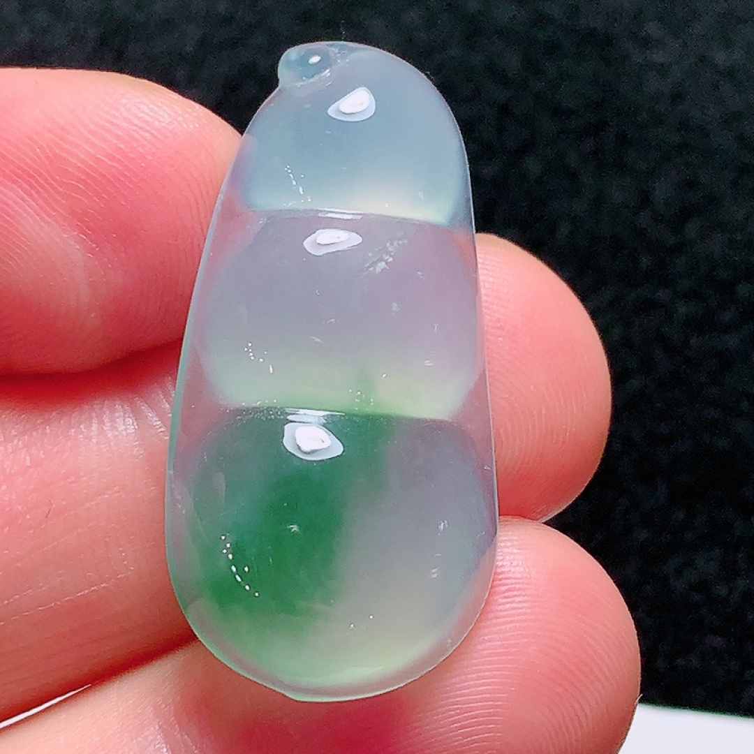 ️福豆，种老水头好，又冰又润，饱满无裂，尺寸：32.1/16.1/5.9mm，ss50182a