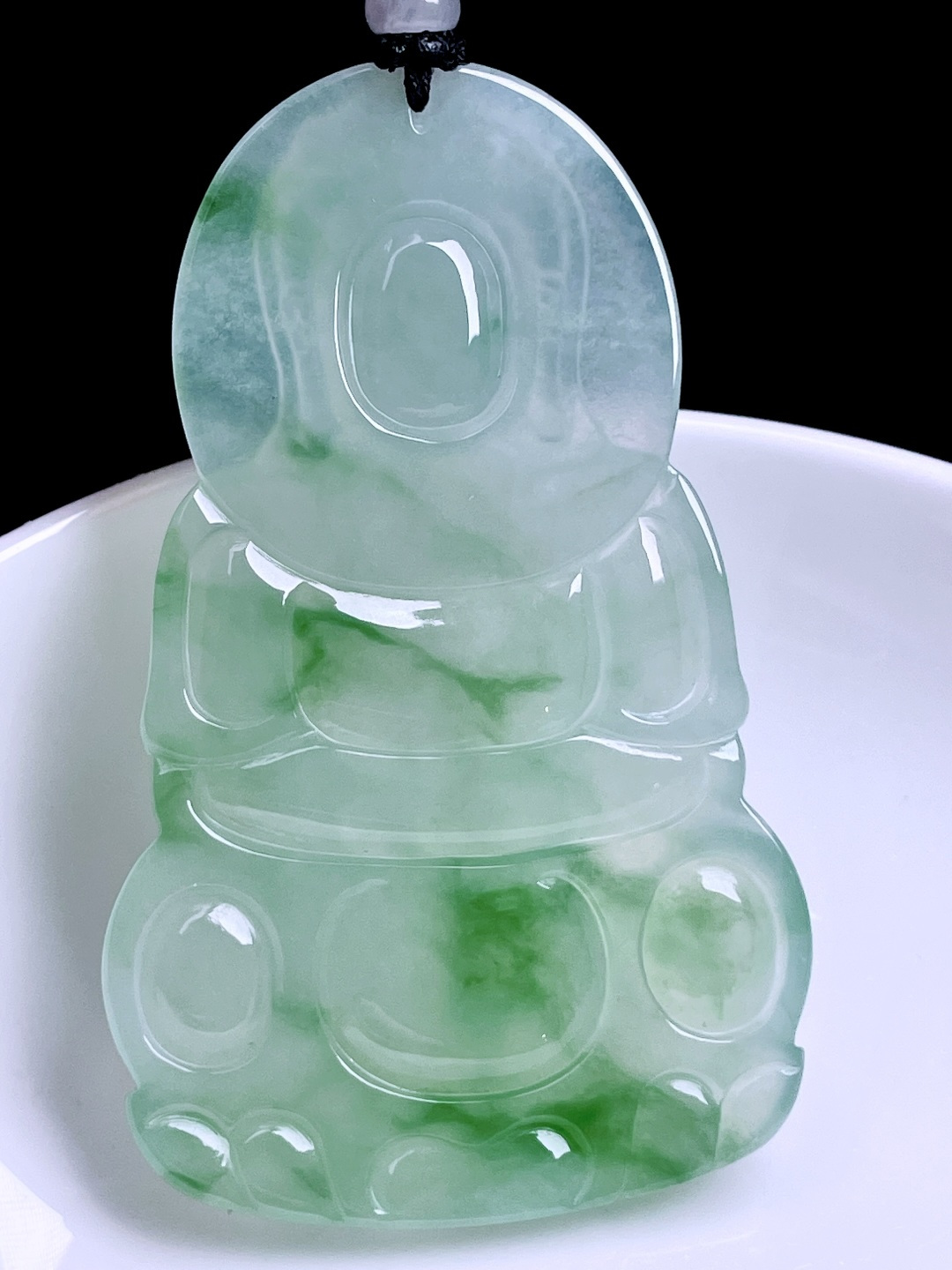 ️ 冰飘花观音，飘花灵动，种老水润，尺寸：64.7/39.8/5.2，超值