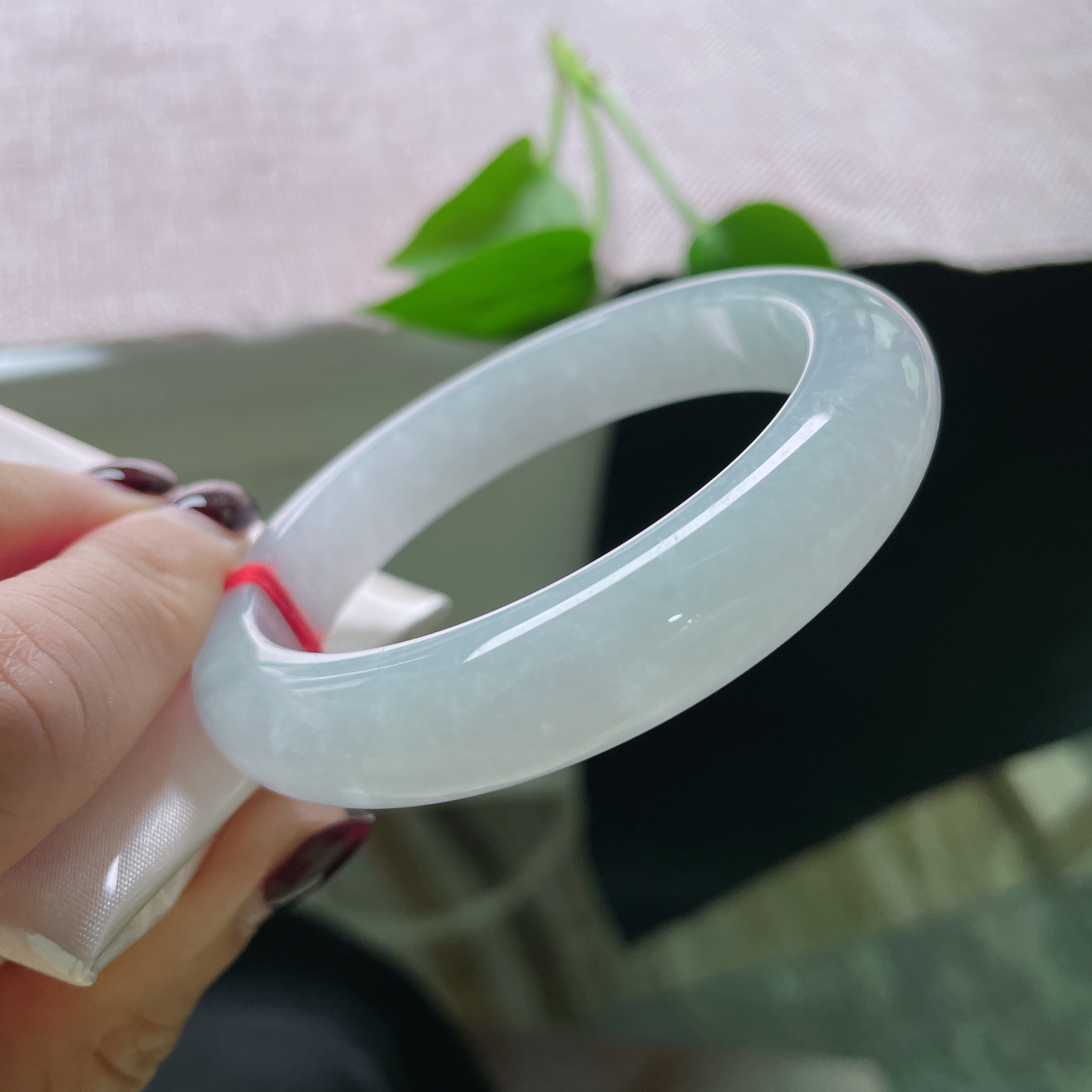 55.2/11.9/8.7，微紫底正圈，浅笑轻柔，温柔，素雅不张扬，种老，ss50074a..