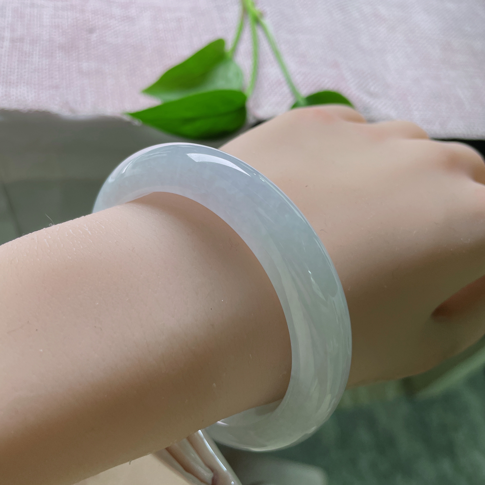 55.2/11.9/8.7，微紫底正圈，浅笑轻柔，温柔，素雅不张扬，种老，ss50074a..