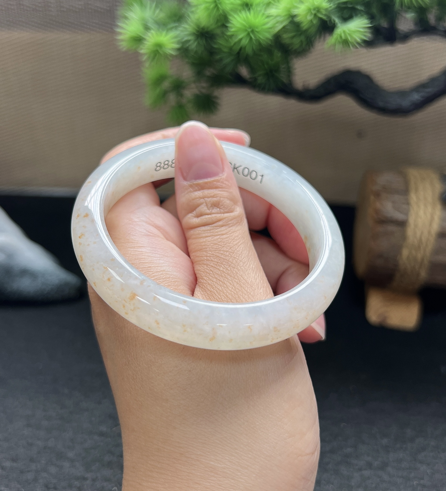 56正圈洒金手镯