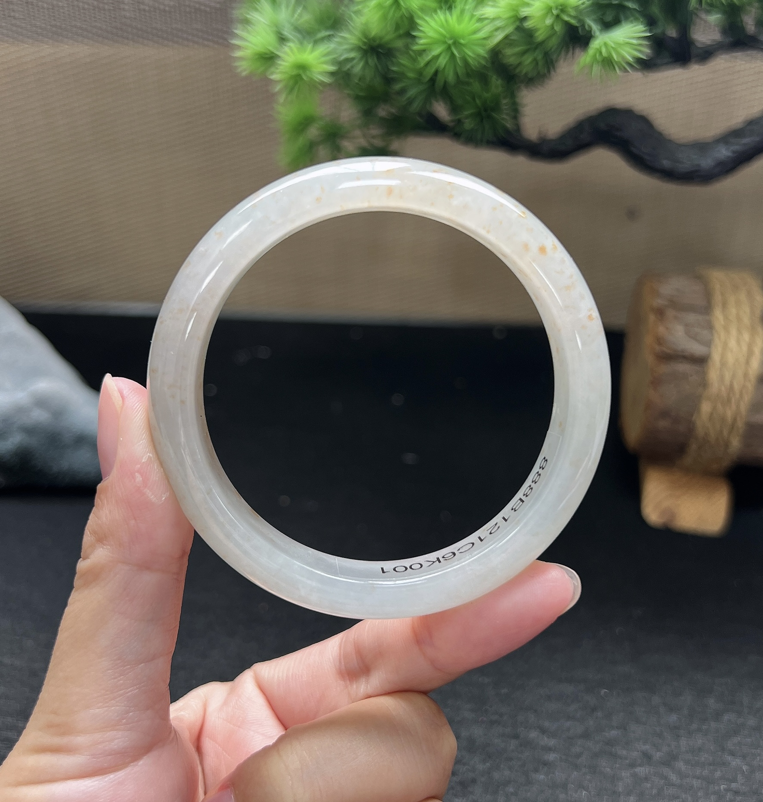 56正圈洒金手镯