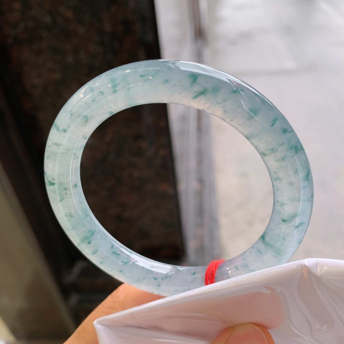 圆条冰飘花 无裂 尺寸：55.8/10.5 冰润