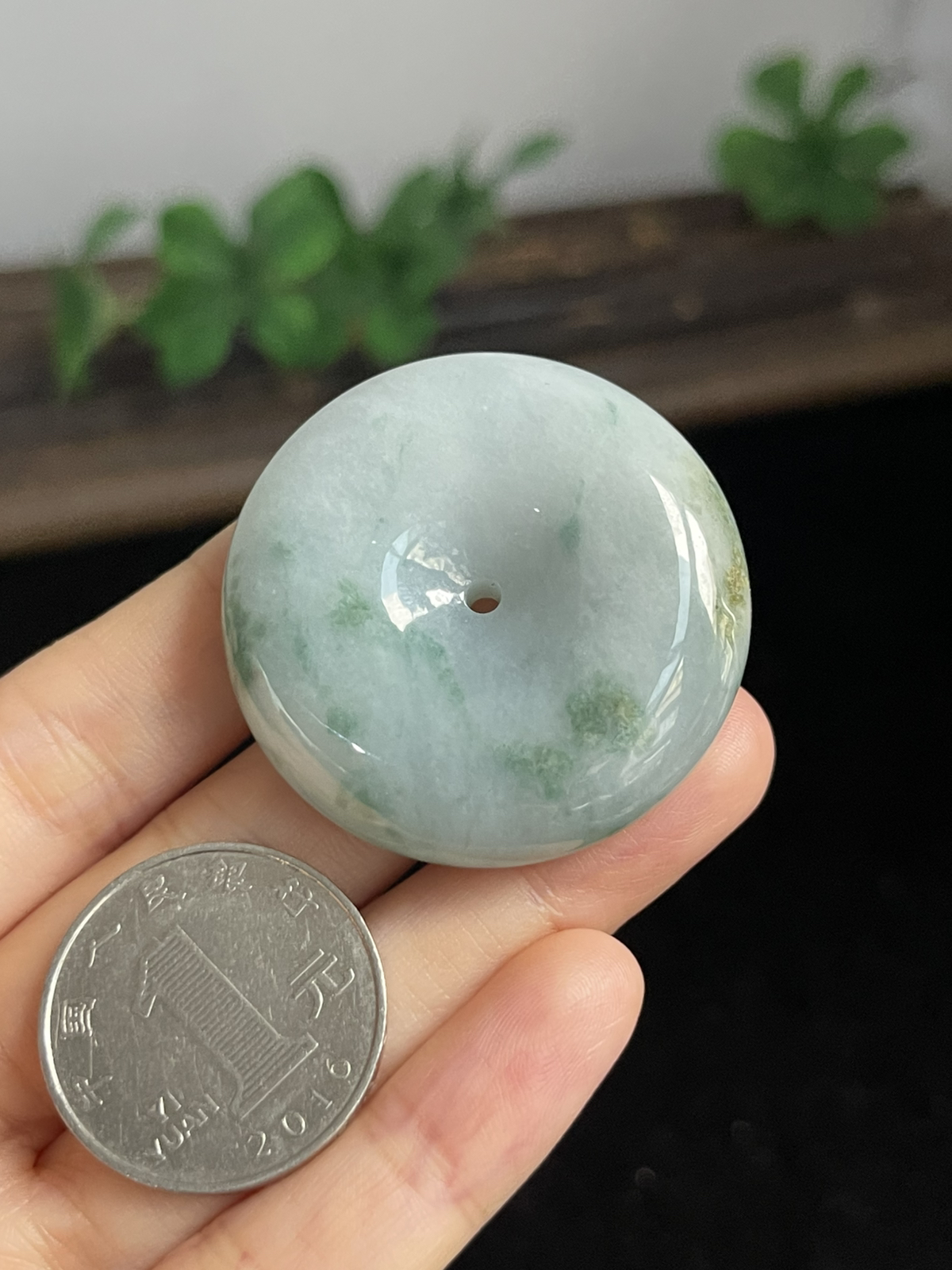 翡翠平安扣