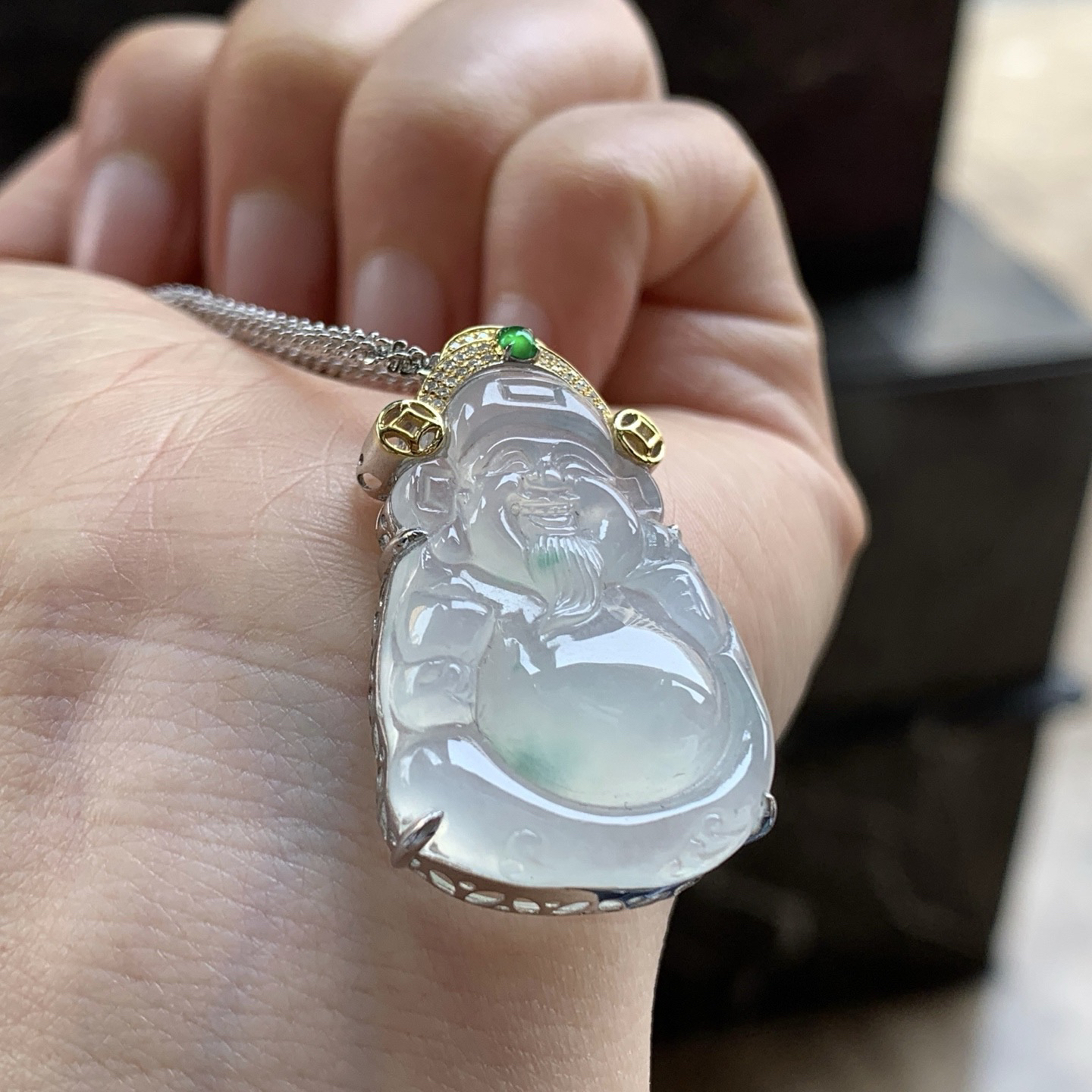 金镶嵌财神^_^清新细腻