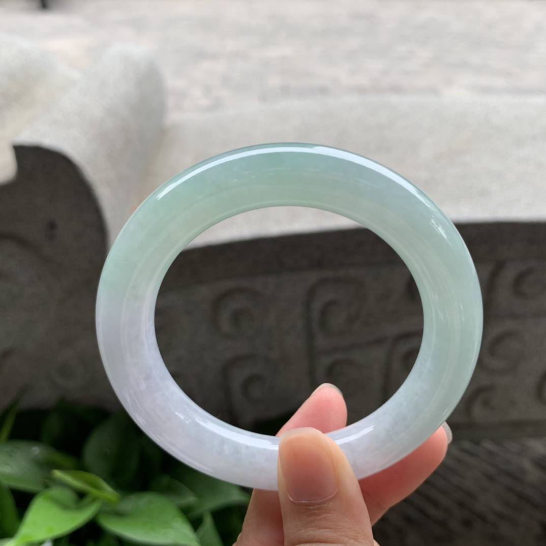 圈口55.5-11.8 【春彩圆条手镯】圆条55 56可戴