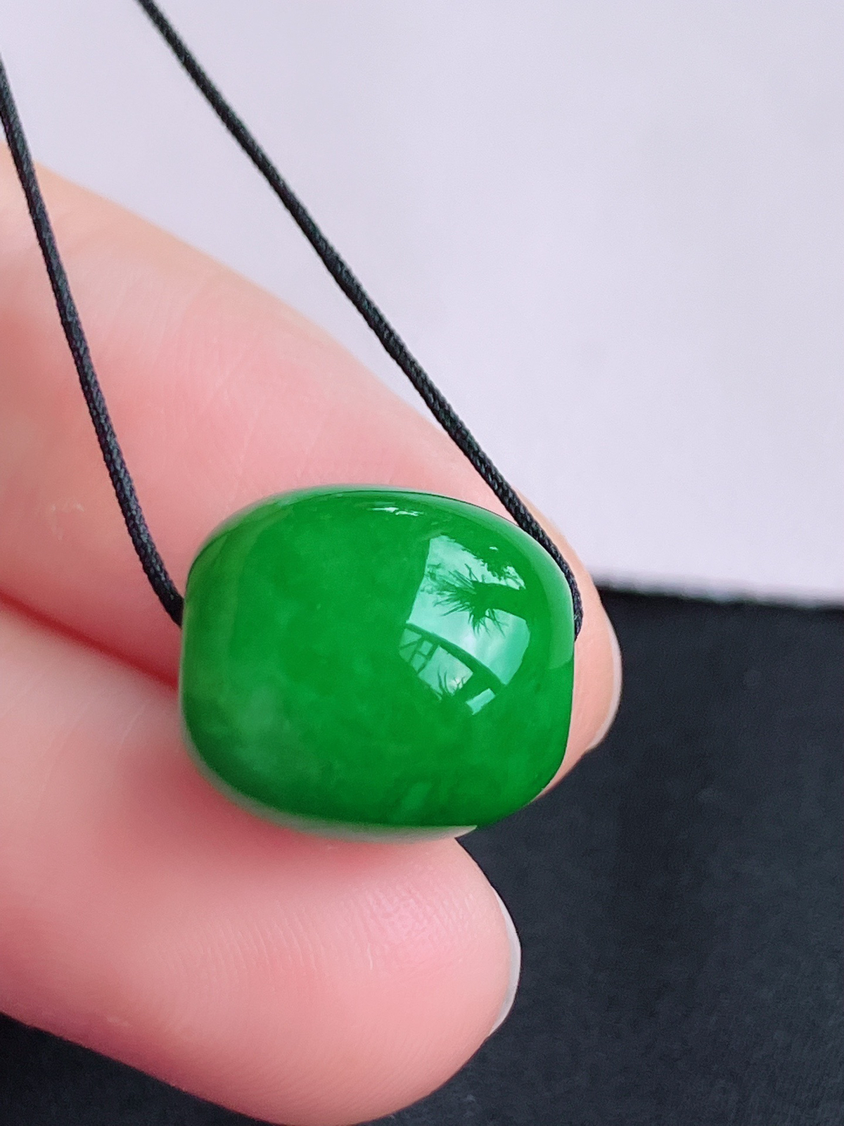 ️满绿路路通，饱满大气，尺寸13.3/12.6..