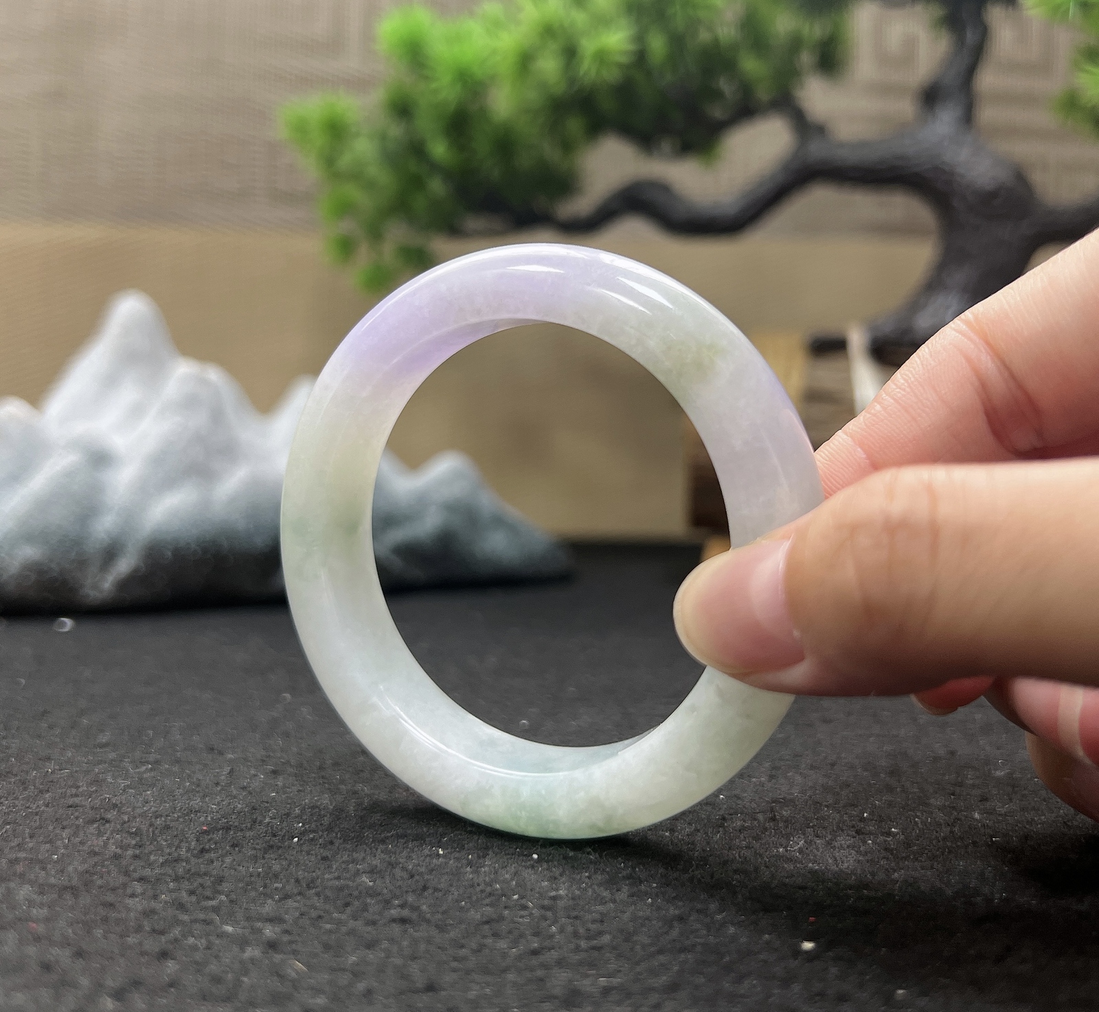 53圈口正圈春彩手镯