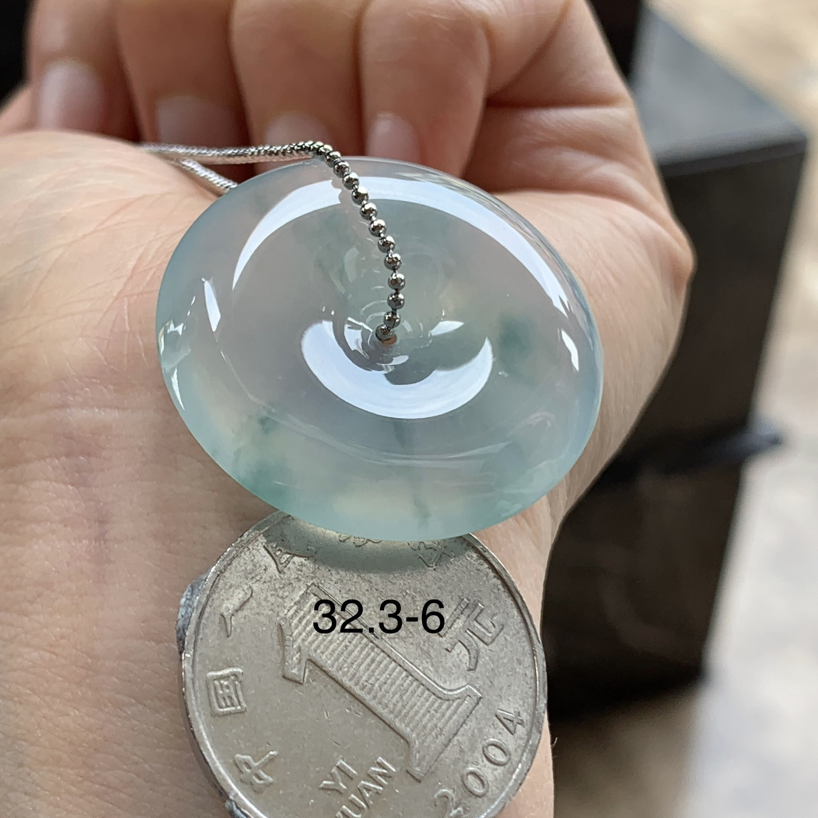 蓝花平安扣^_^飘花灵韵