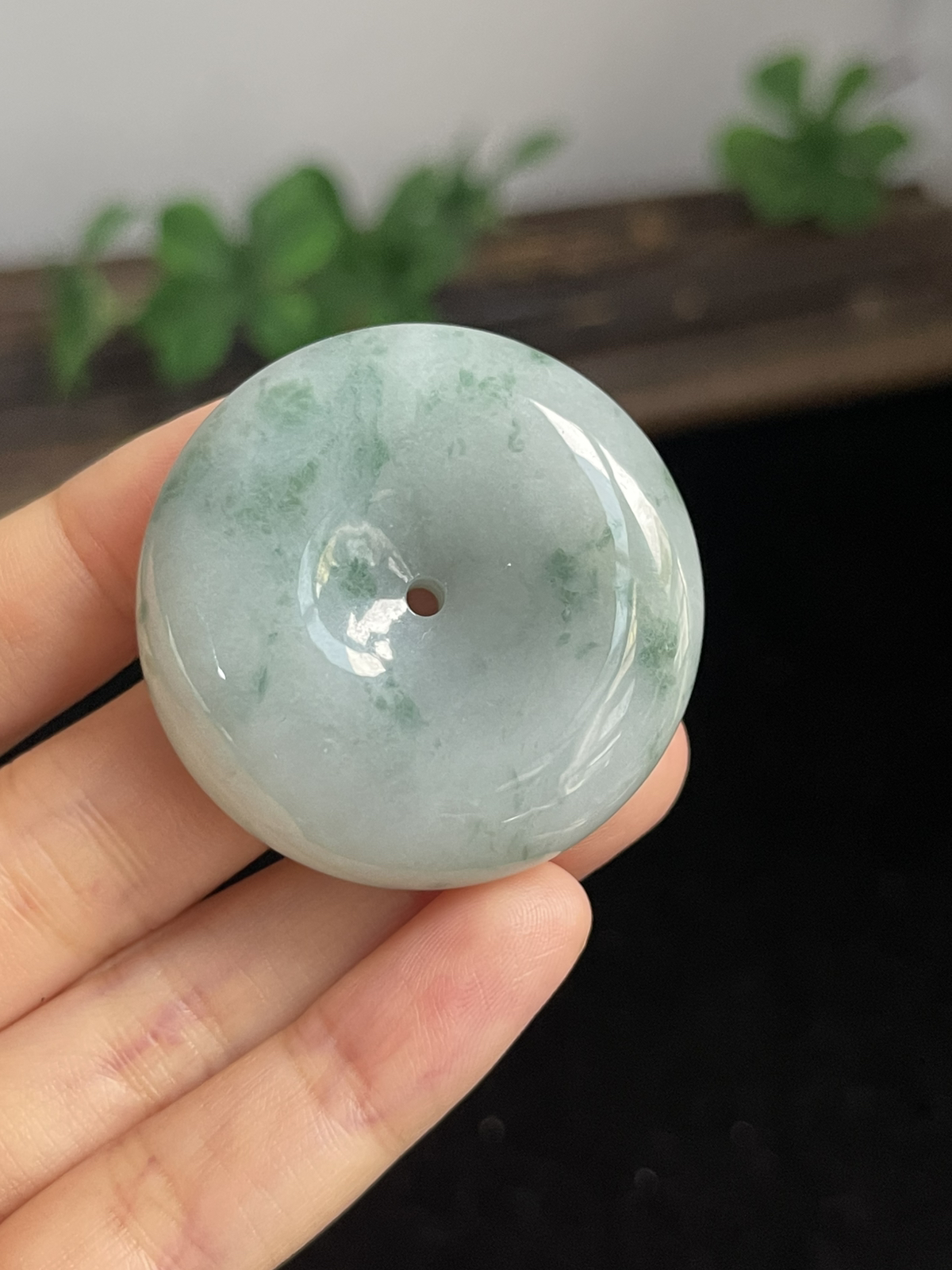 翡翠平安扣