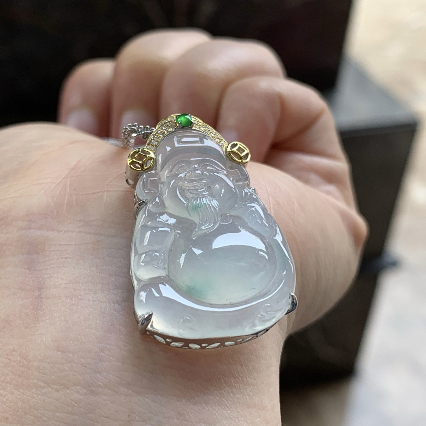 金镶嵌财神^_^清新细腻