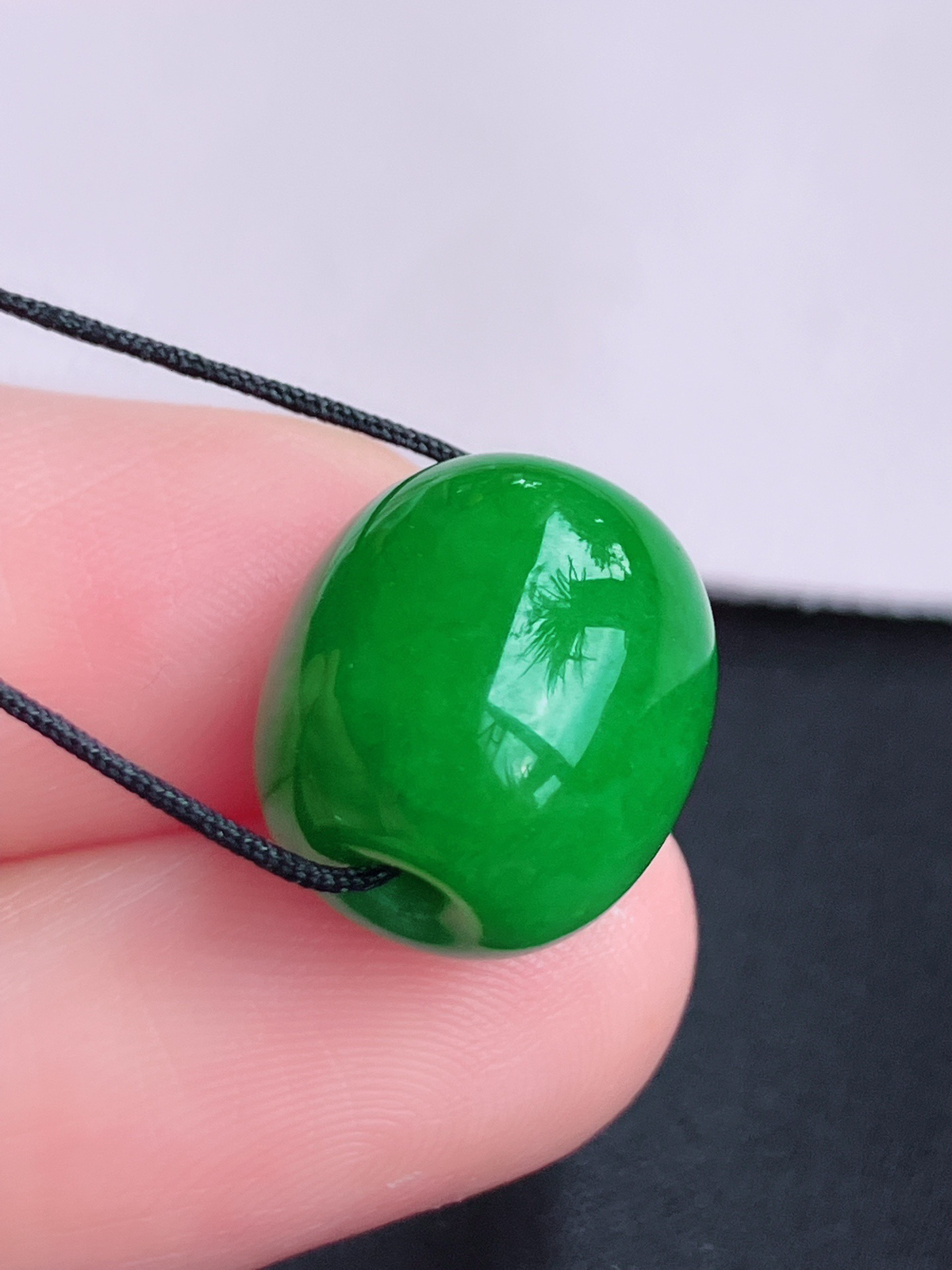 ️满绿路路通，饱满大气，尺寸13.3/12.6..