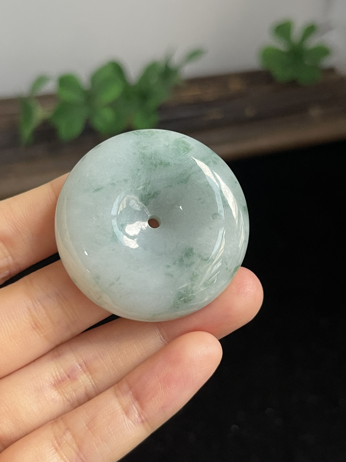 翡翠平安扣