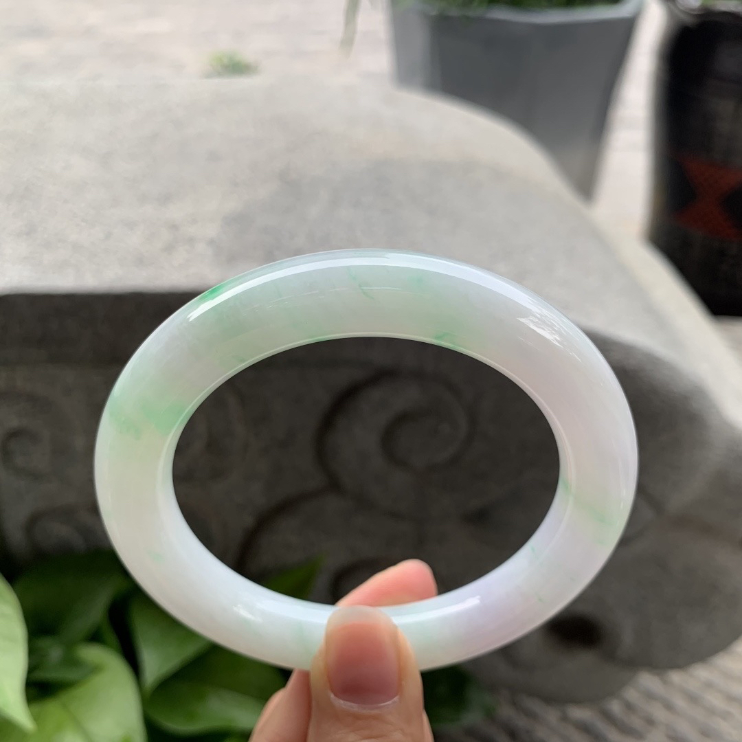 大圈口61.2-11.5 【春彩圆条手镯】圆条61 62可戴