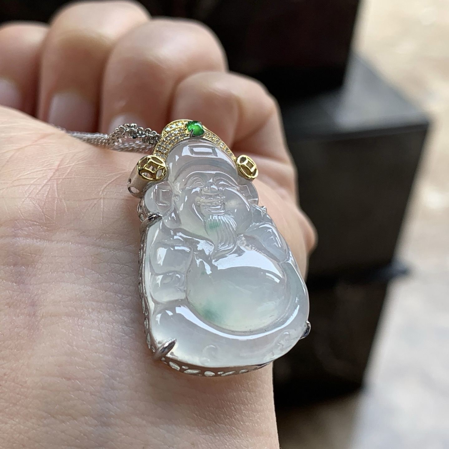 金镶嵌财神^_^清新细腻