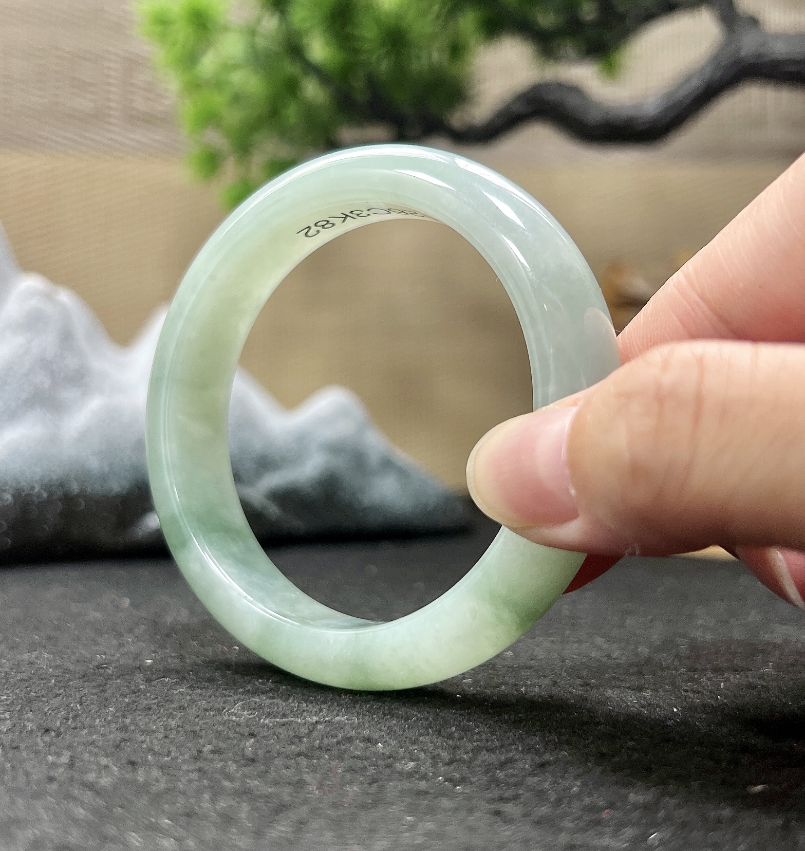 53圈口正圈晴底手镯