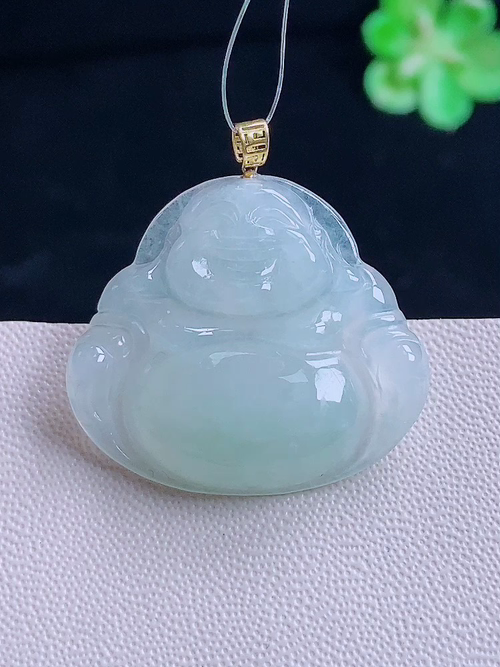 佛公，18k金镶，无裂，尺寸27.7/26/4.2，编号15aw5l