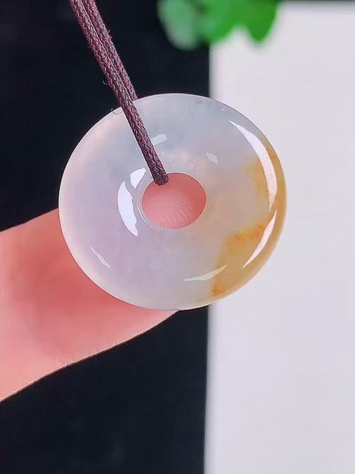 ，冰黄甜甜圈，无裂，尺寸18.2/4.1，№;y229085   20B