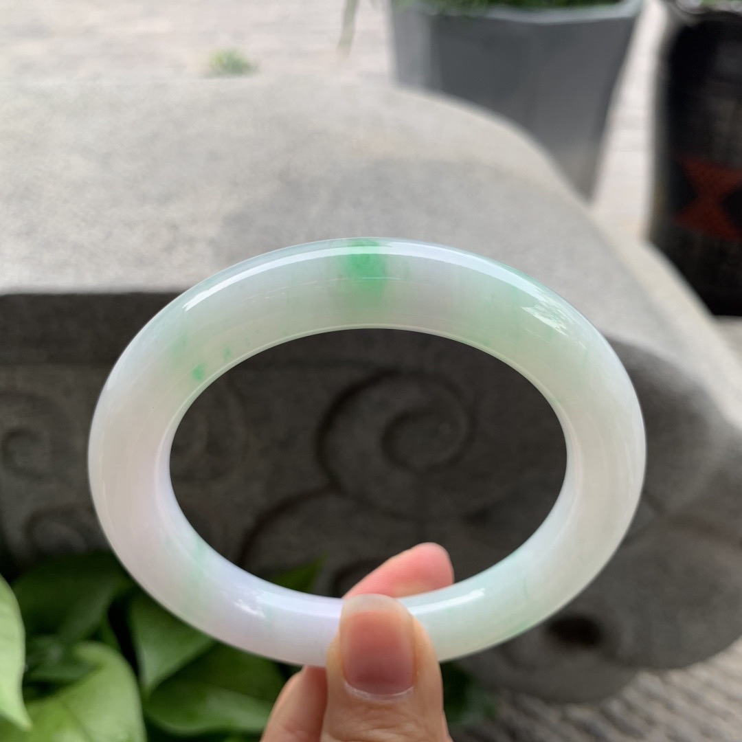 大圈口61.2-11.5 【春彩圆条手镯】圆条61 62可戴